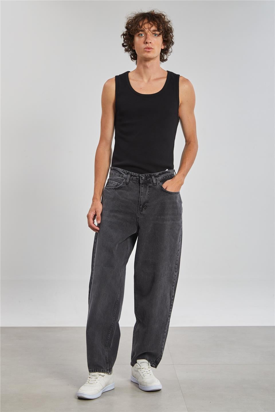 Süper Baggy Pantolon - Antrasit