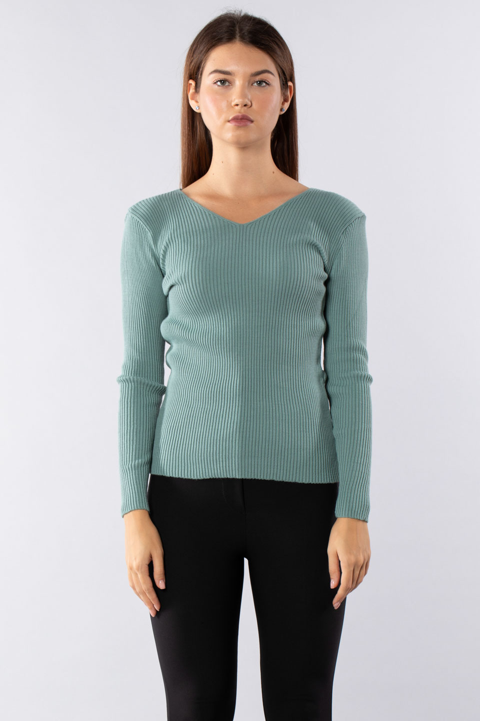 V yaka triko body-2141 Mint