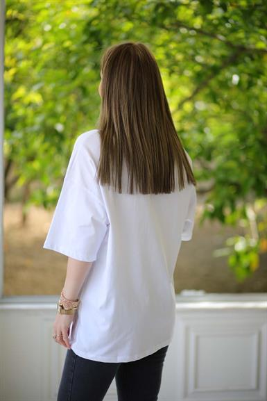 Calafate Sun T-shirt Beyaz