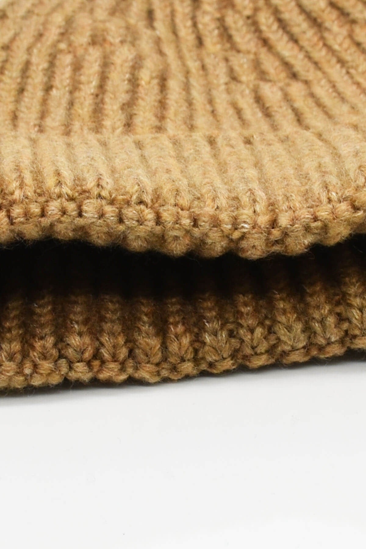 Mens Camel Winter Beanie