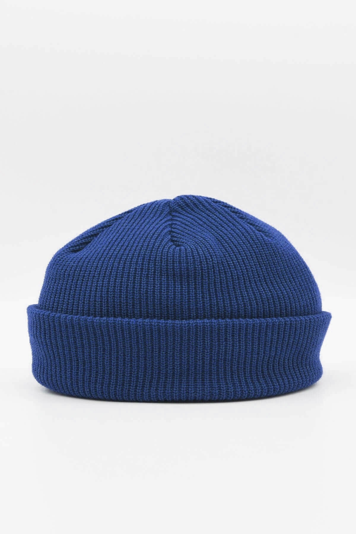 Erkek Lacivert Örgü Docker Bere Skullcap
