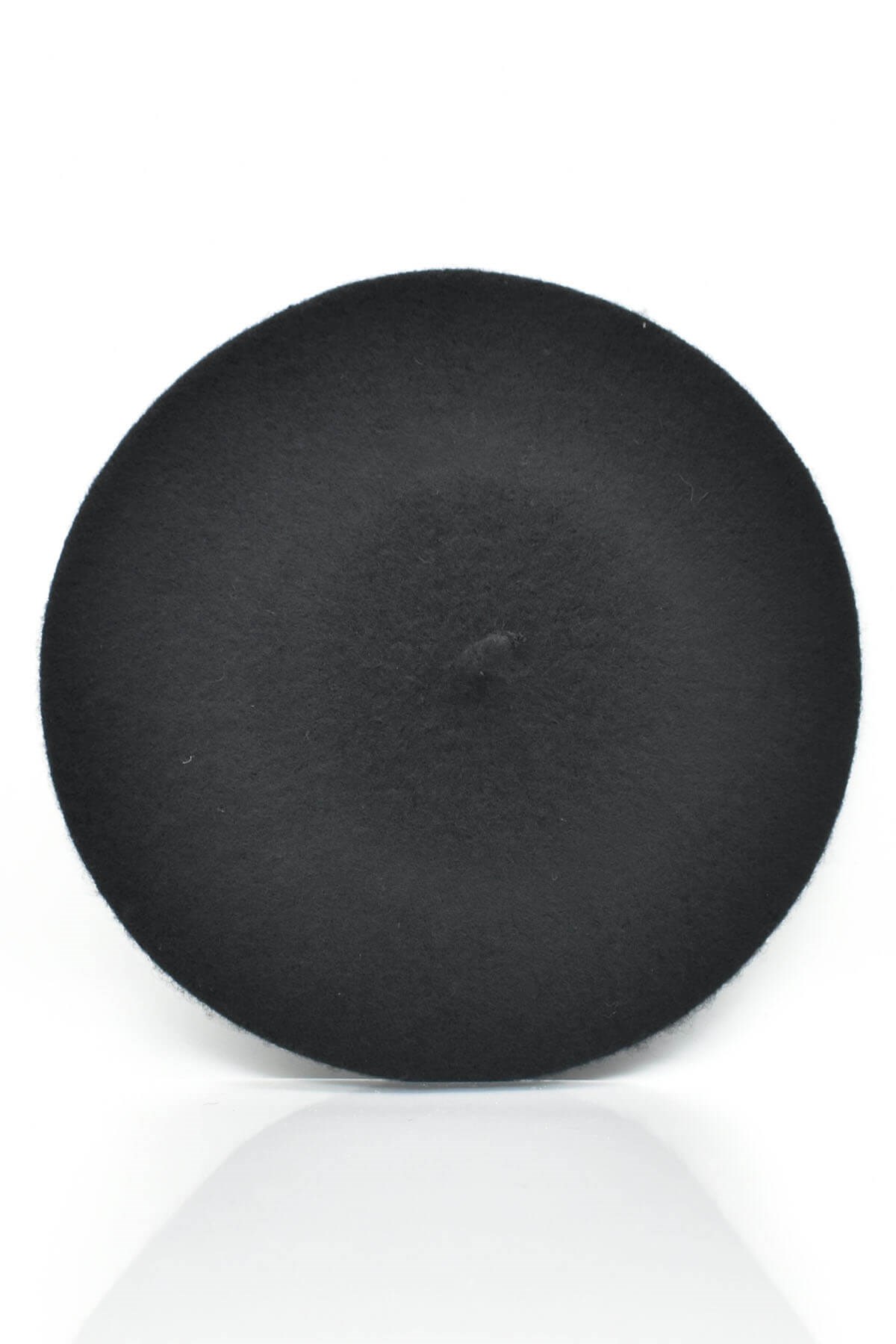 Womens Parisienne Beanie Black French Style Hat