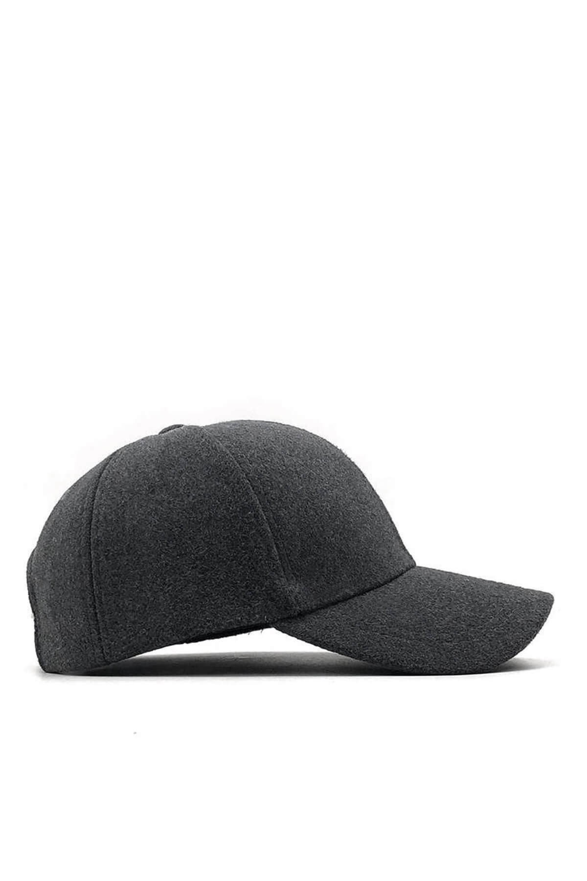 Mens Baseball Hat Winter Cap-Anthrachite