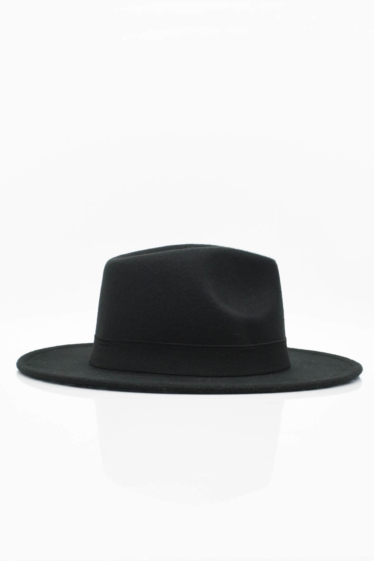 Mens Fedora Hat-Black