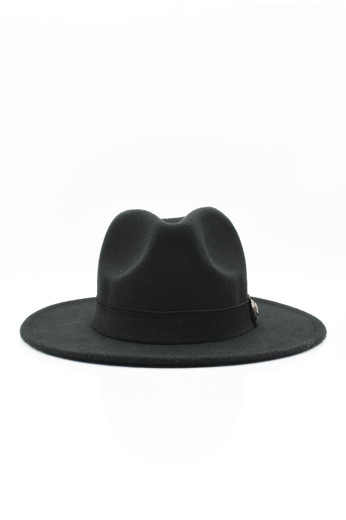 Mens Fedora Hat-Black