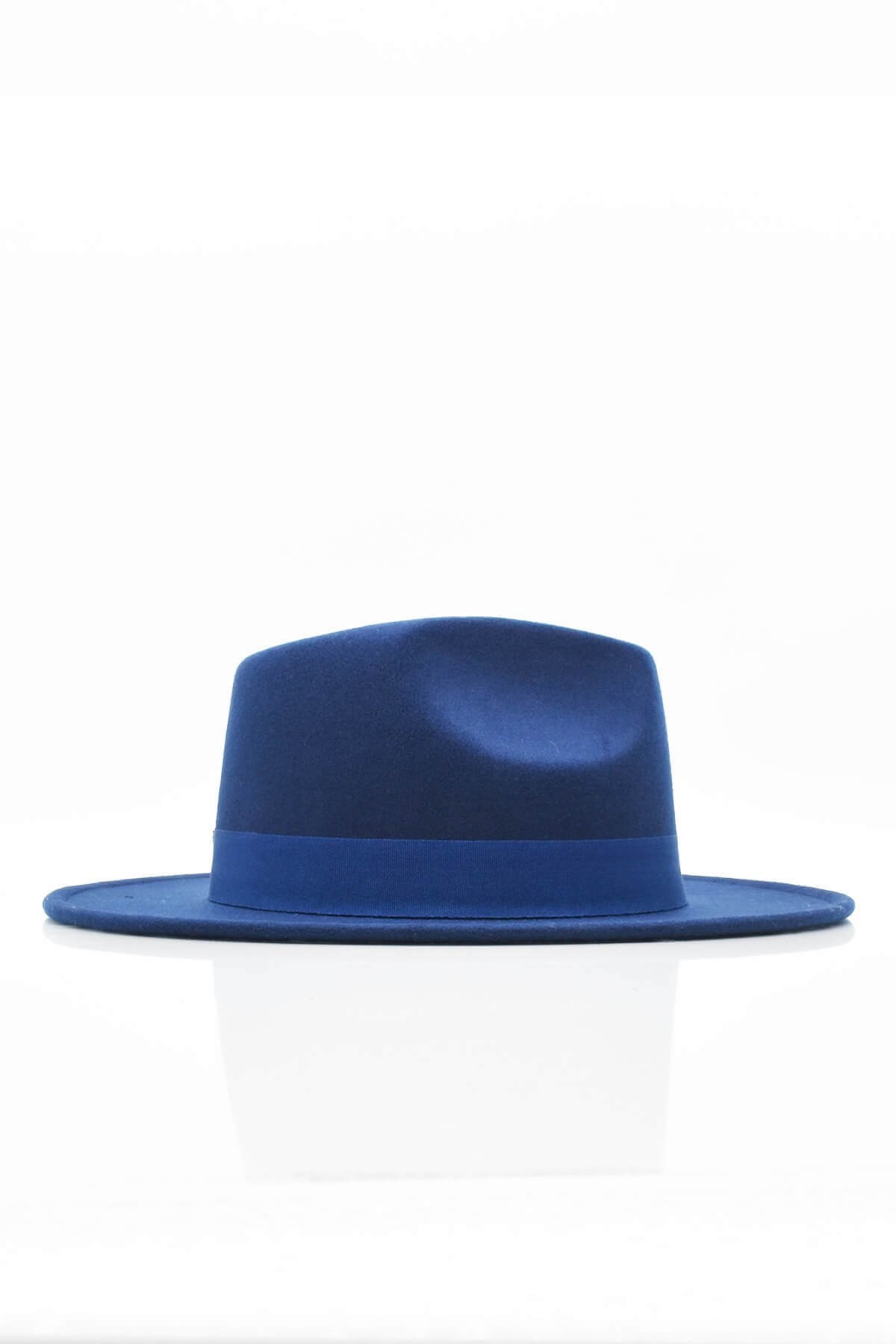 Womens Boater Navy Cowboy Panama Fedora Hat
