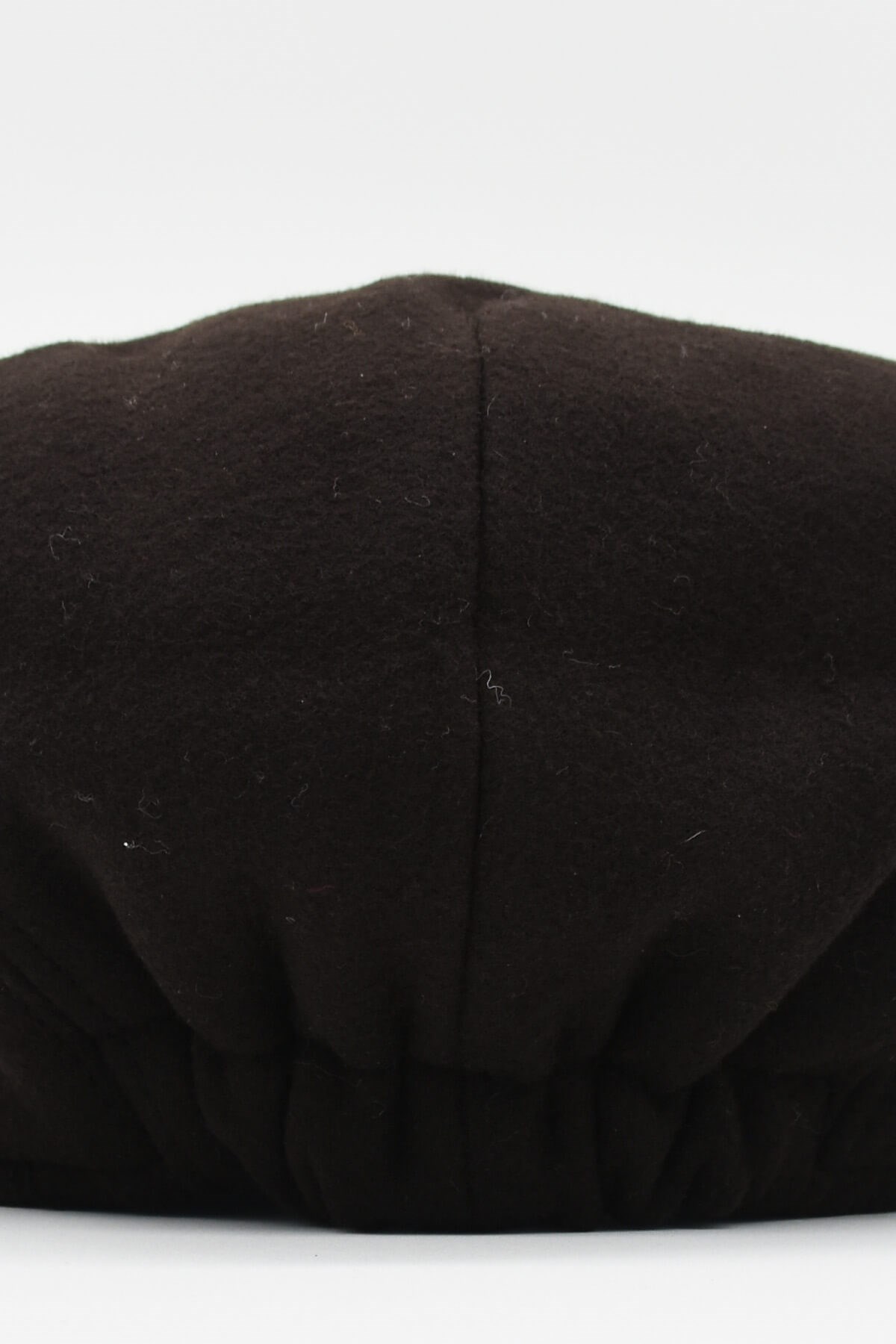 Mens English Winter Flat Cap-Brown