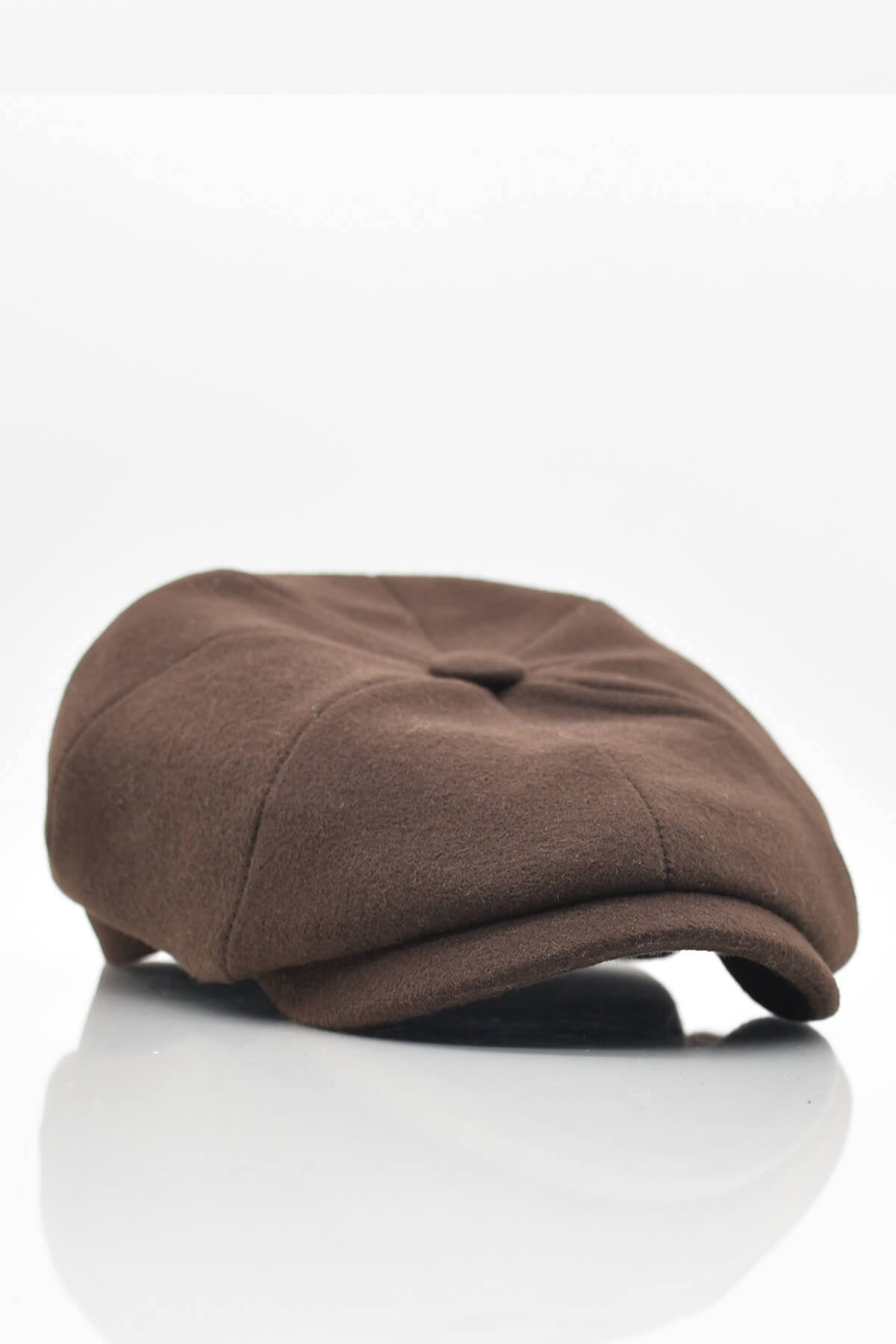 Erkek Yün Kahve Baretta Kasket