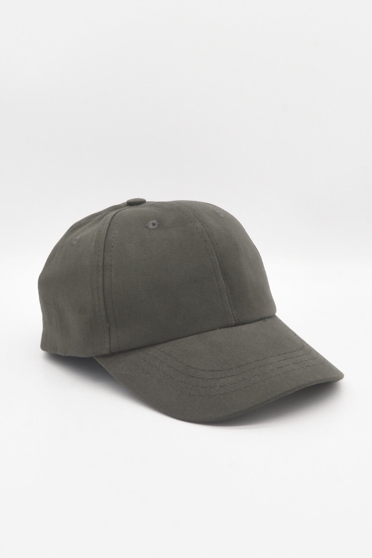 Womens %100 Cotton Khaki Cap Baseball Hat
