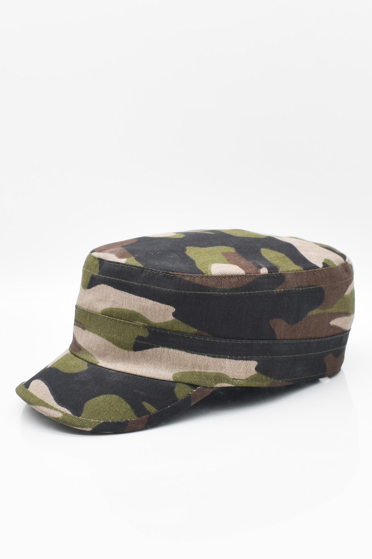 Mens Hat Camo Patterned Cap