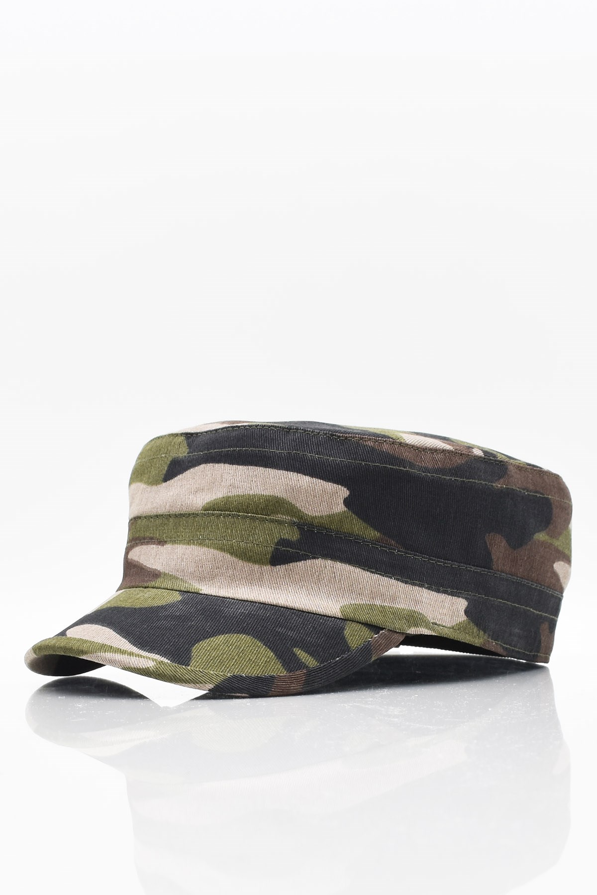 Mens Hat Camo Patterned Cap