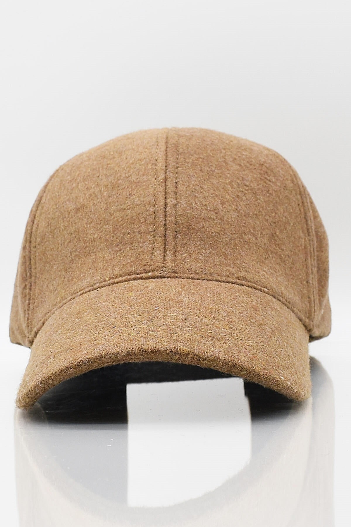 Mens Baseball Hat Winter Cap-Camel