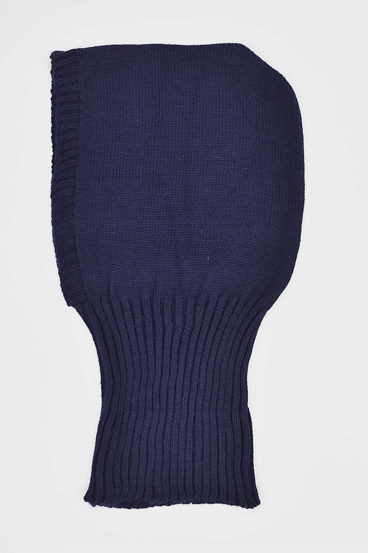Balaclava Womens Knit Snow Mask Beanie Neck Collar Dark Navy