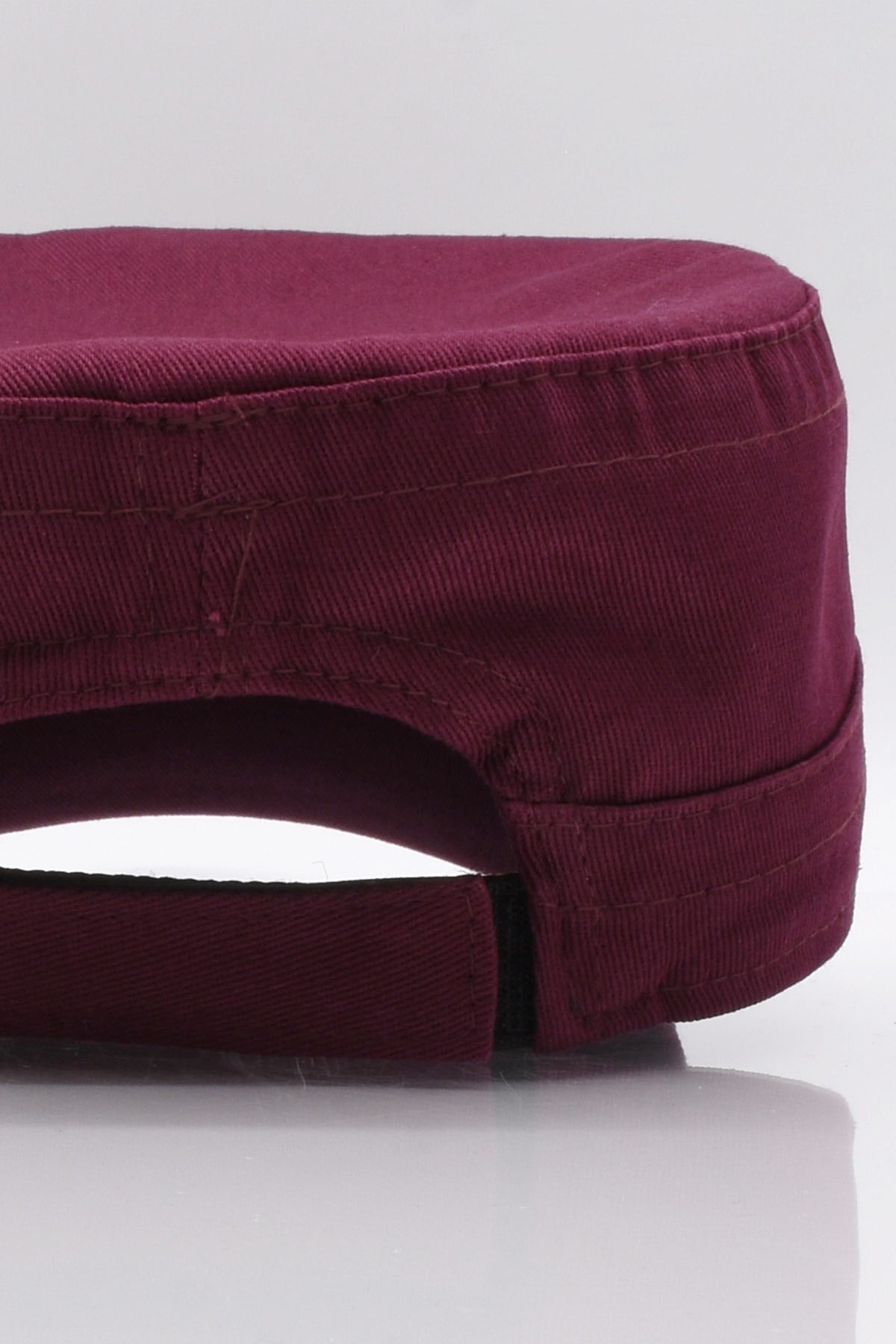 Mens Hat Flat Cap Outdoor Castro Cap Burgundy