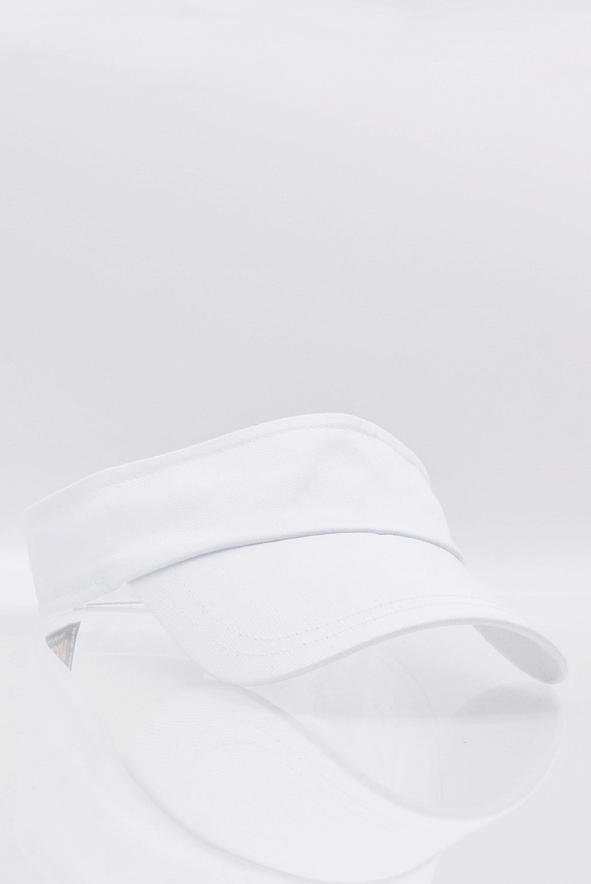 Womens White Tennis Visor Cap Sports Beach Hat