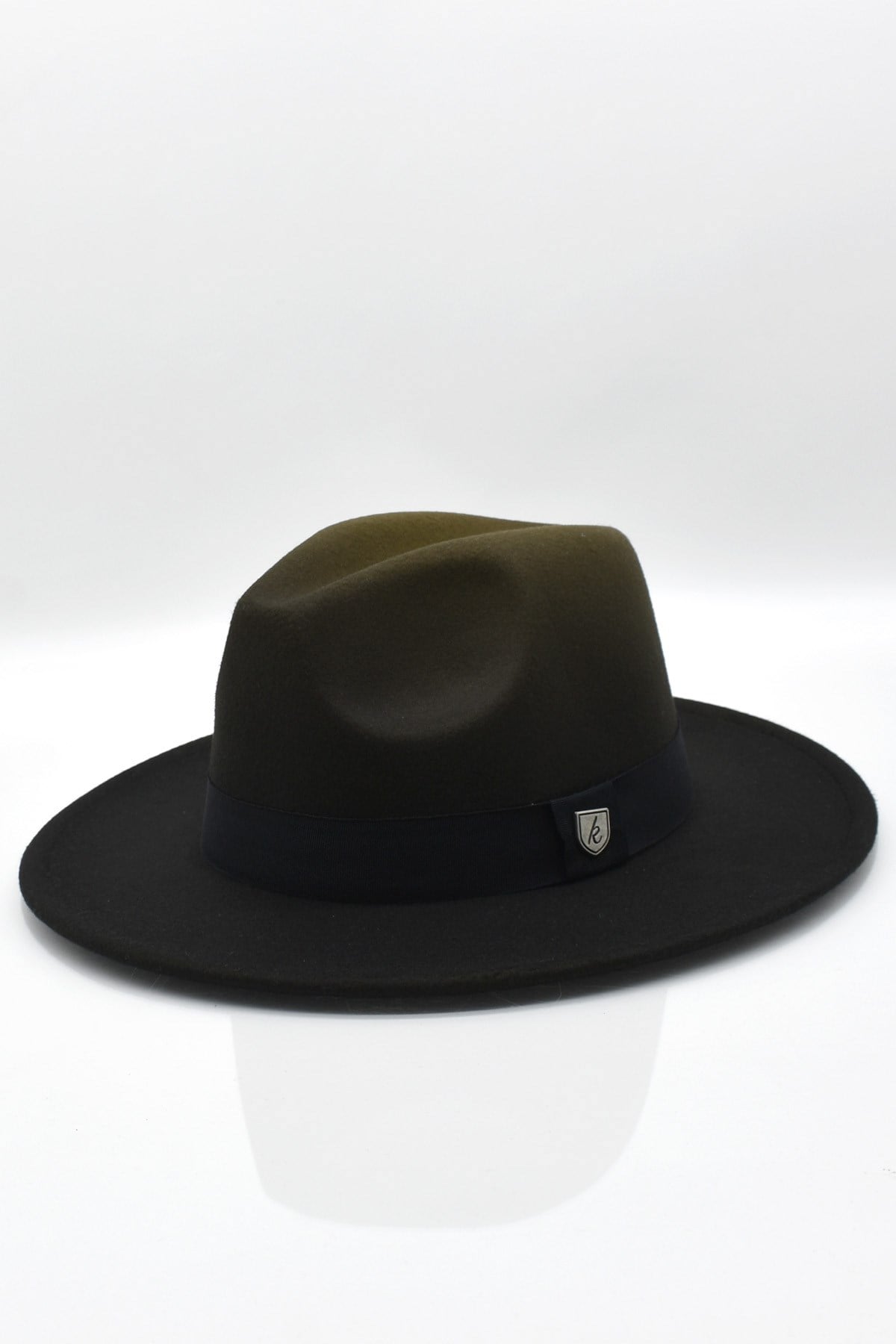 Erkek Multicolor Fötr Şapka Haki Panama Hat