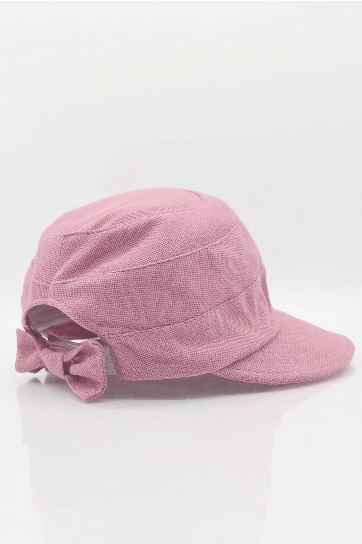 Kadın Güneş Koruyucu Geniş Siperli Pembe Şapka