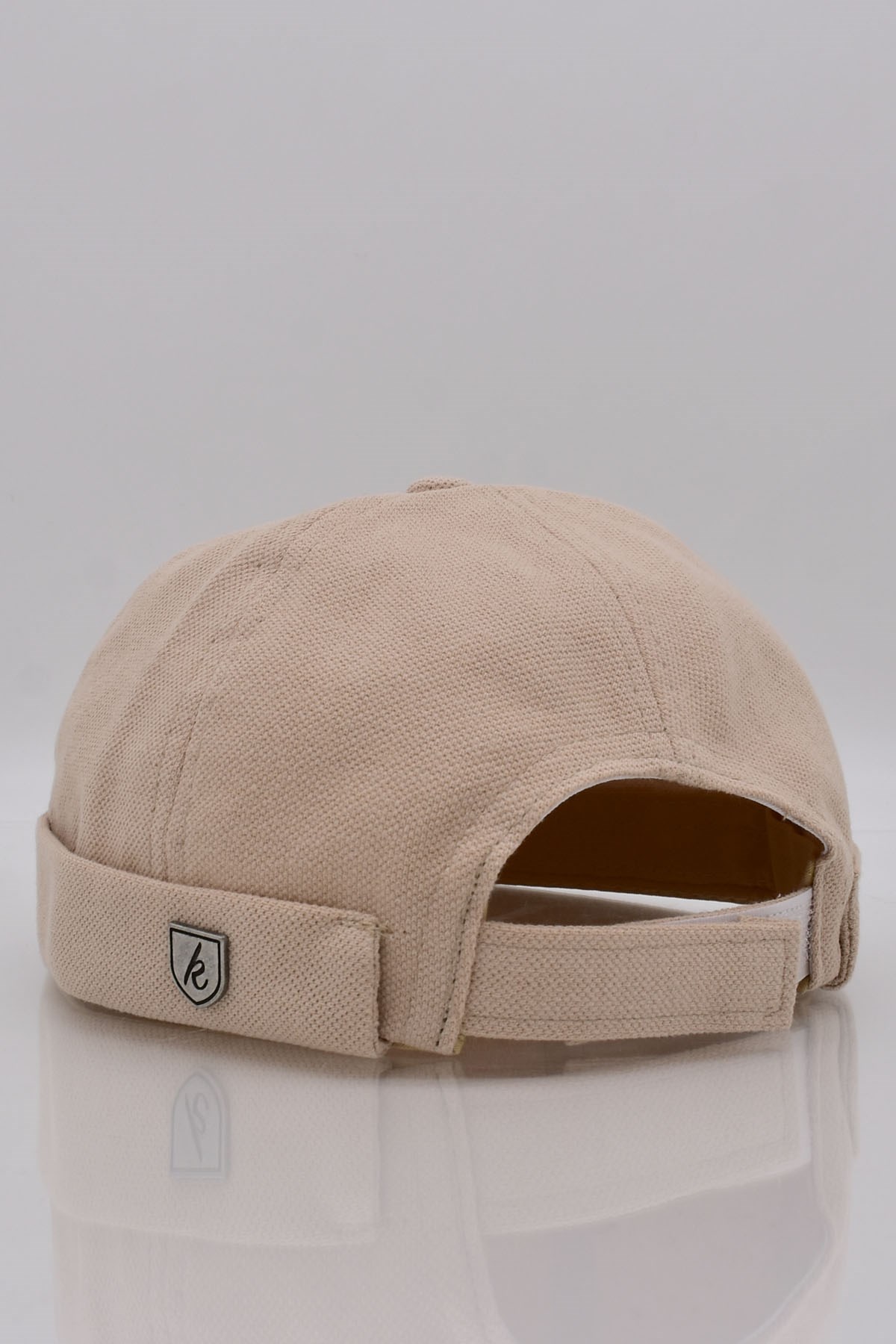 Erkek Hipster Premium Cap Bej Docker Şapka