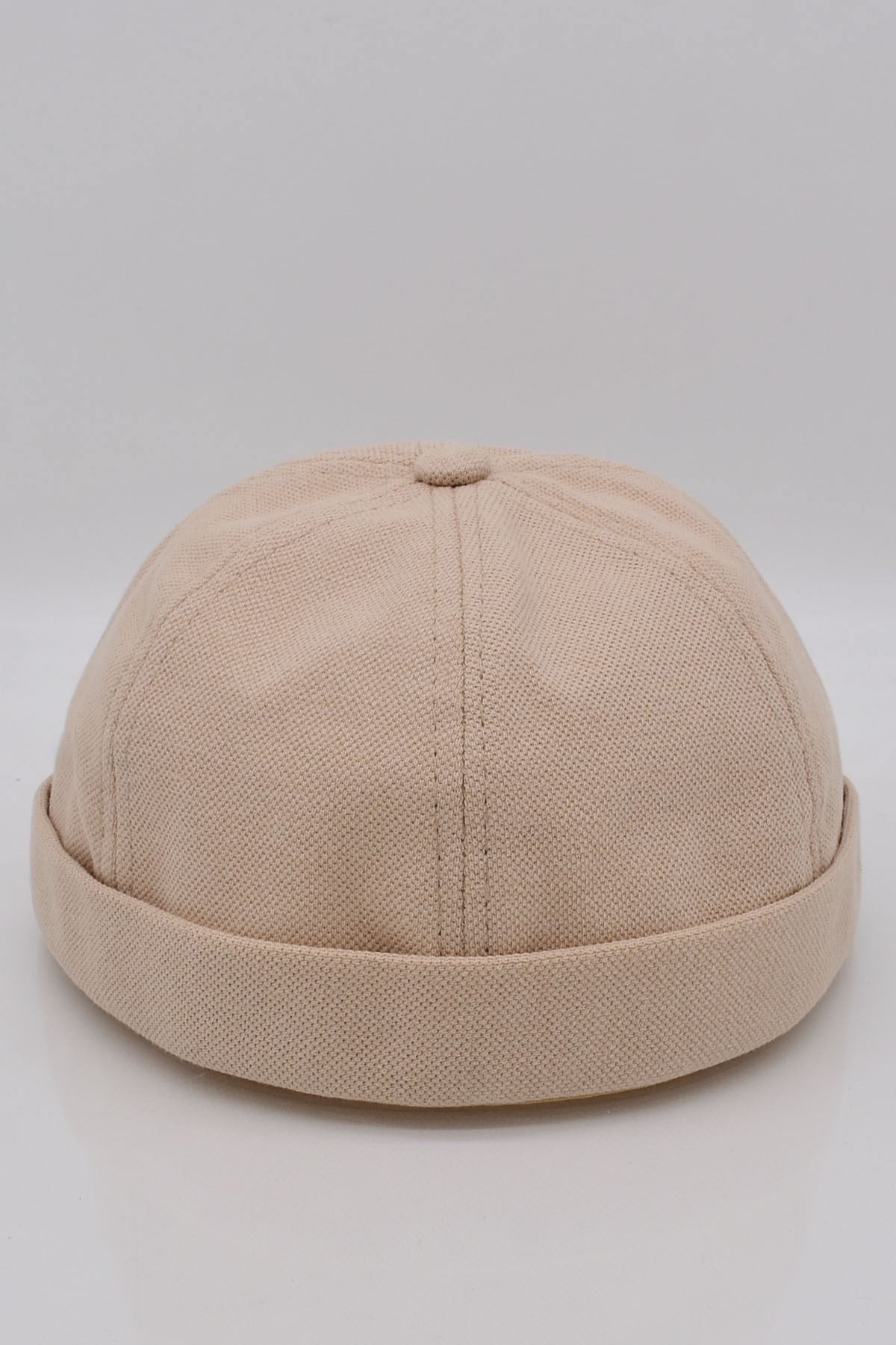 Erkek Hipster Premium Cap Bej Docker Şapka