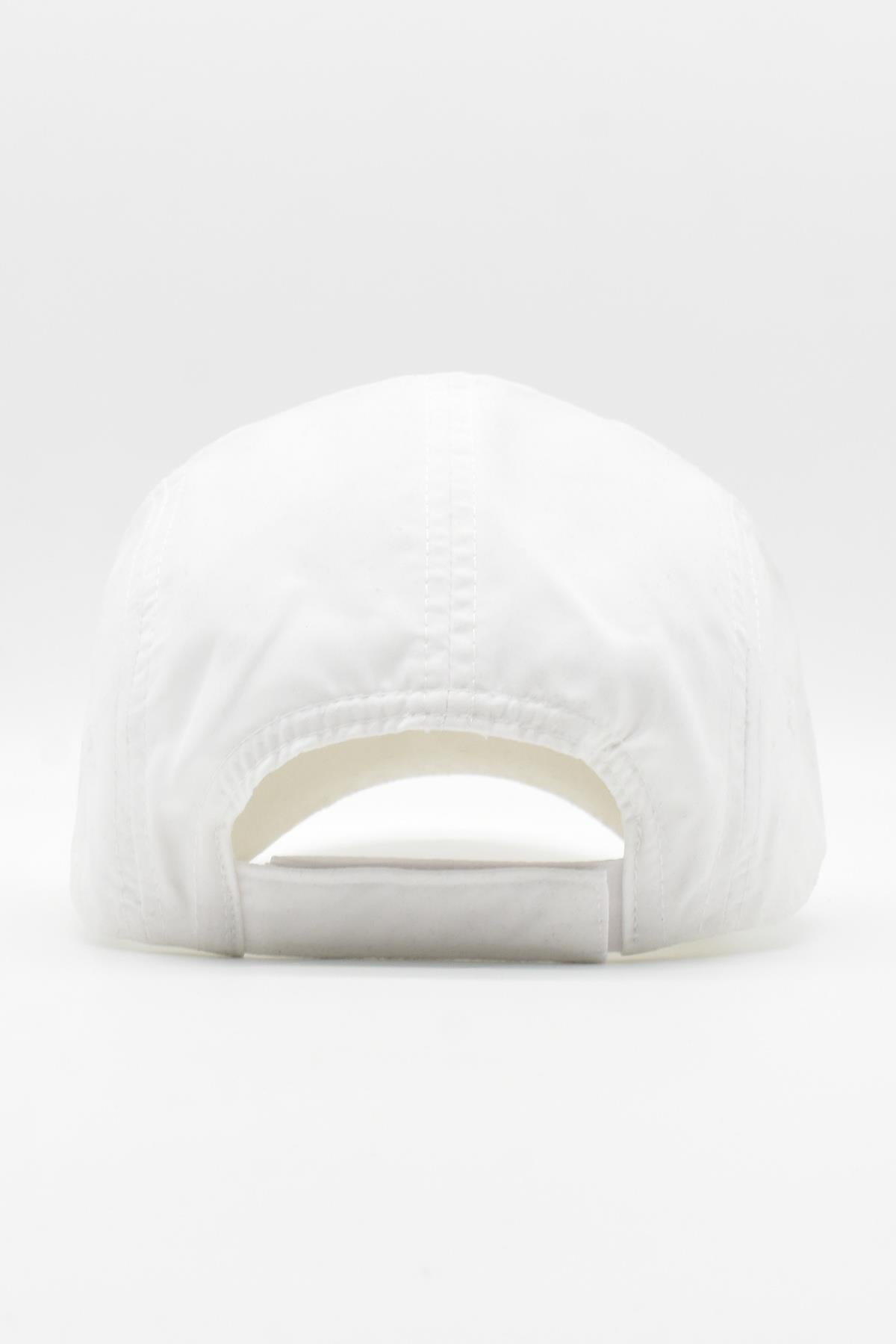 5 Panel Basic Street Snapback Hiphop Cap Beyaz Şapka