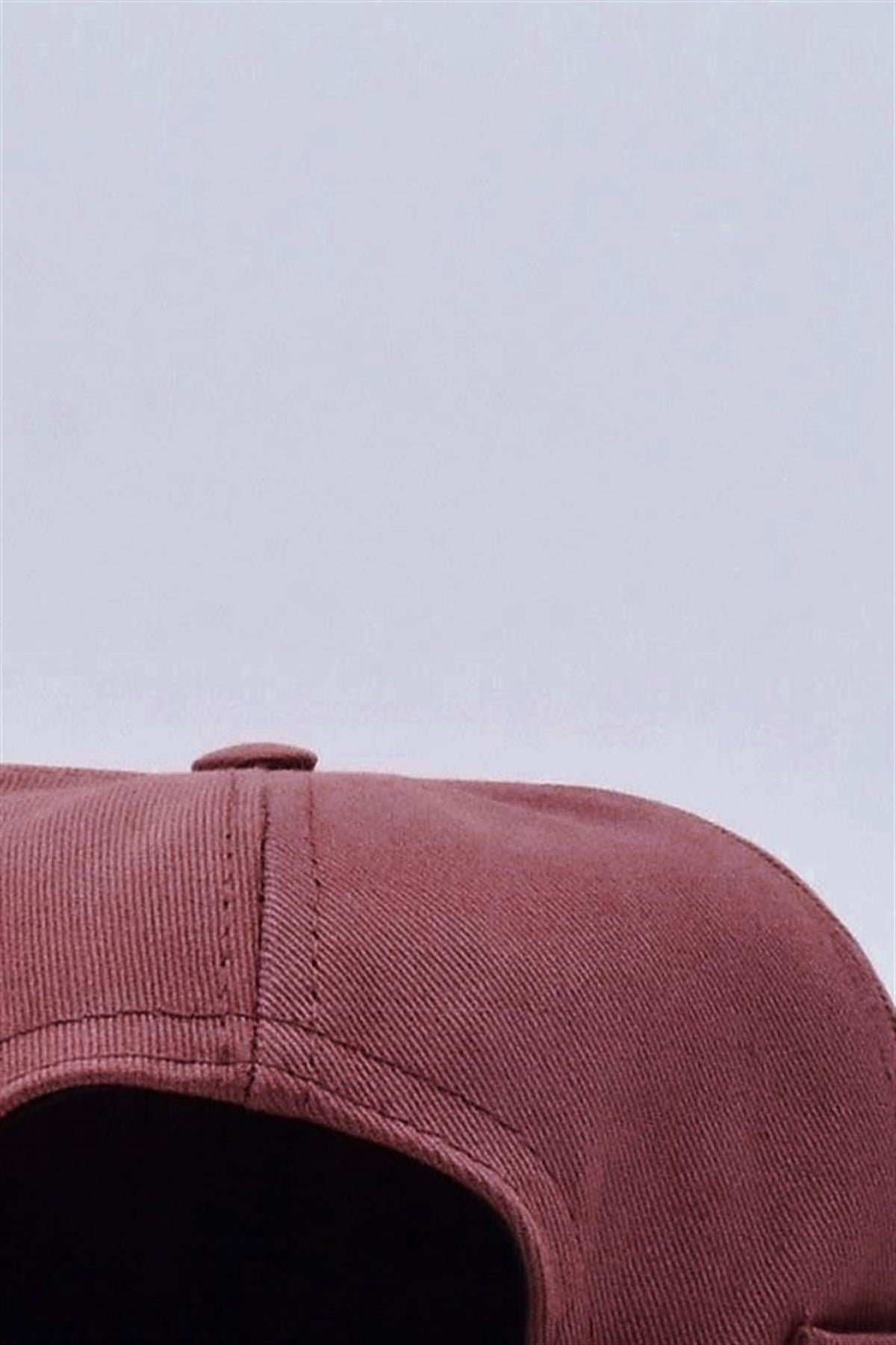 Bordo %100 Pamuk Cap Docker Şapka
