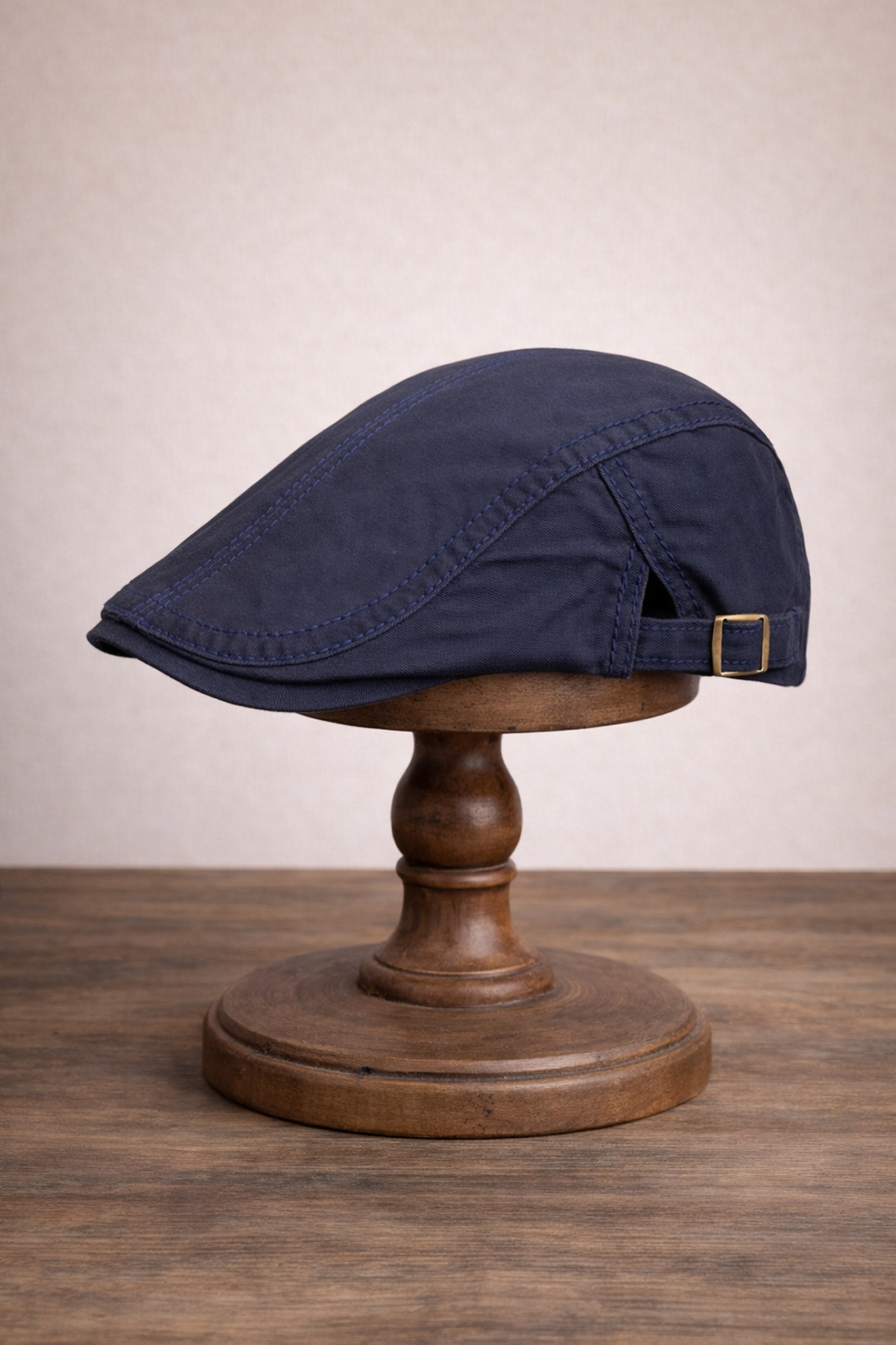 Clean Form Flat Cap – Urban Navy Tokalı Kasket