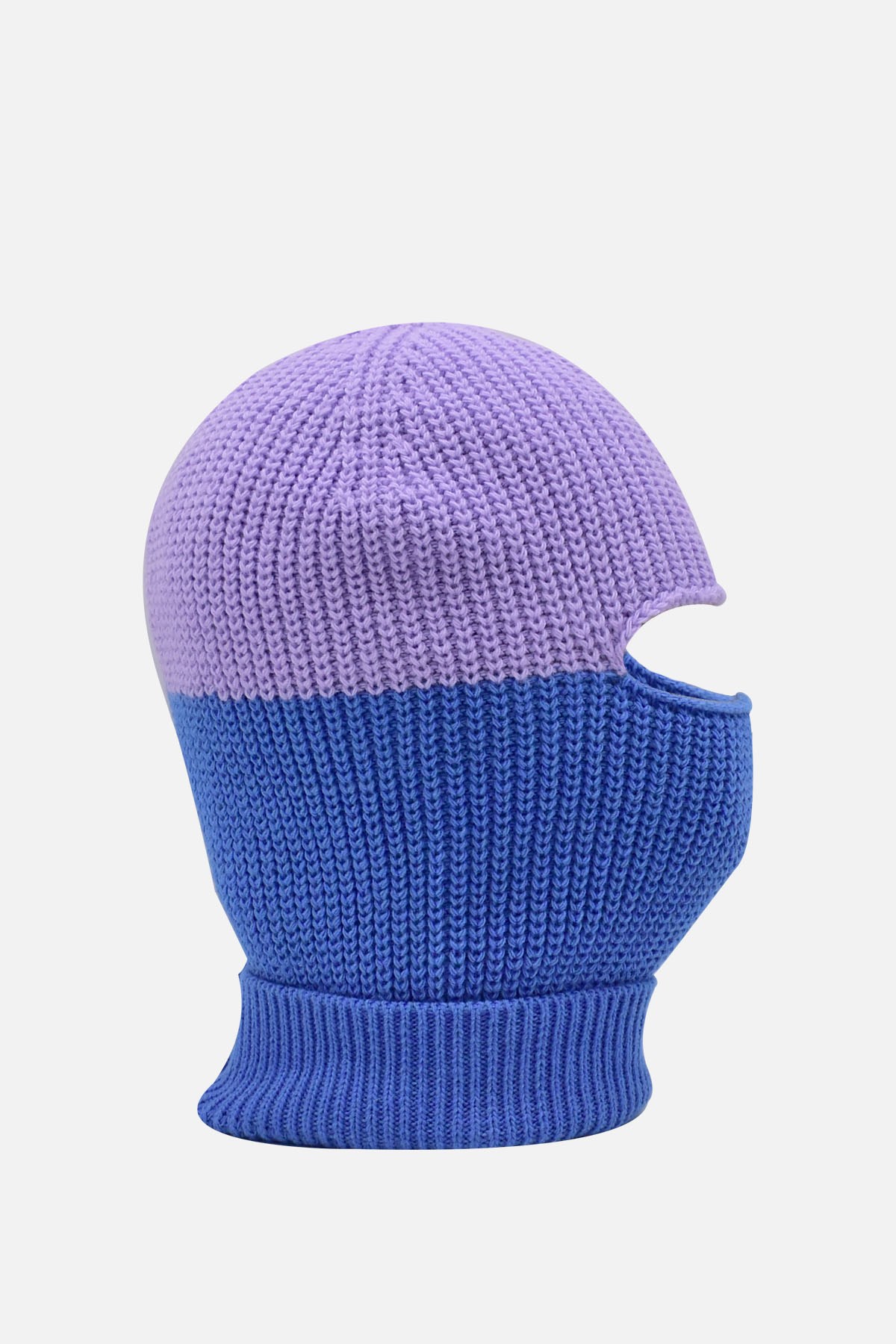 Color Block Renkli Balaclava Kar Maskesi Triko Bere Boyunluk 1 Adet