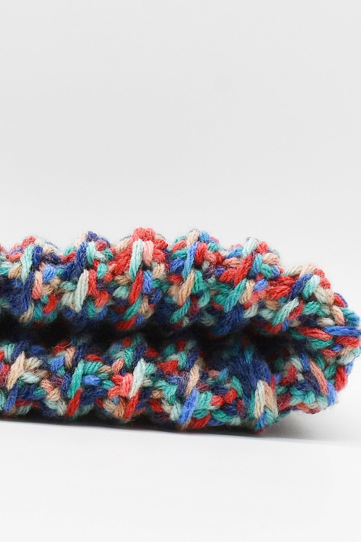 Crochet Kalın Kışlık Örgü Yün Kadın Bere
