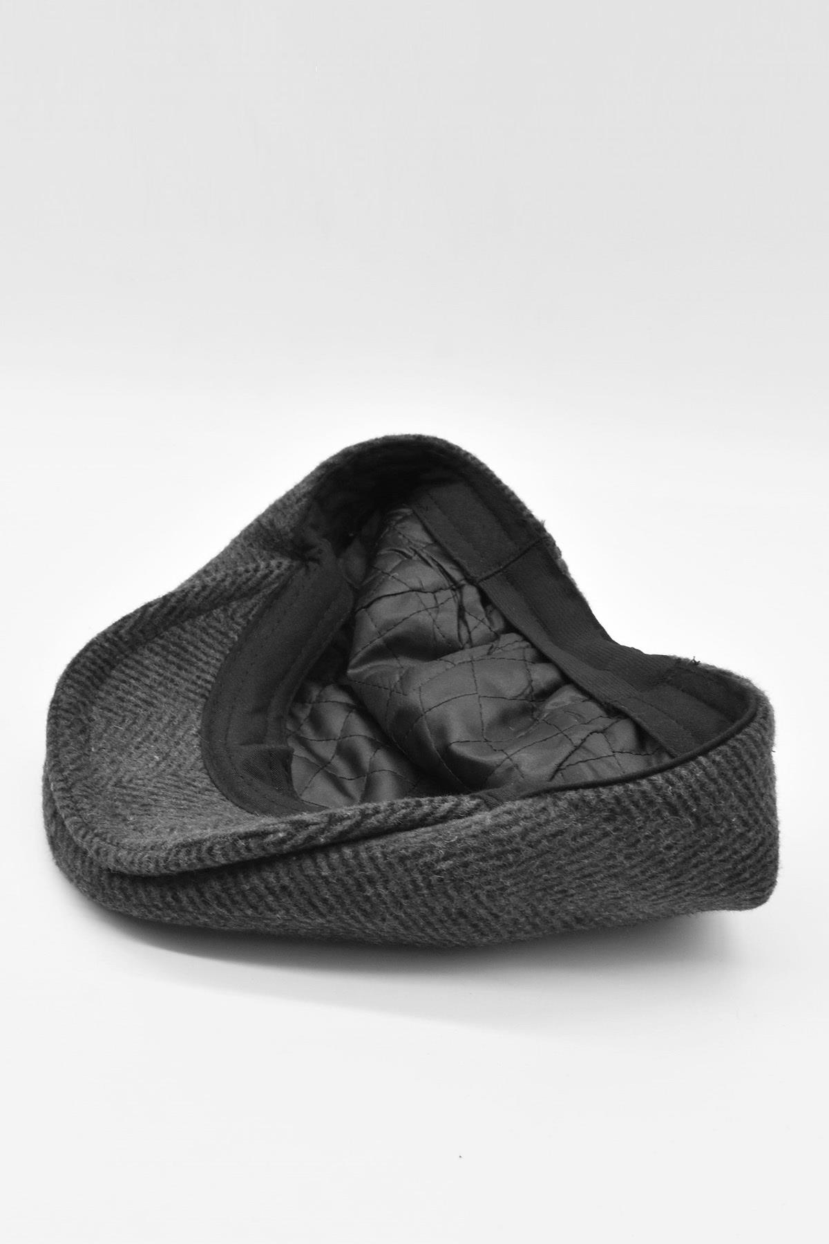 Erkek Flat Cap Kasket Şapka