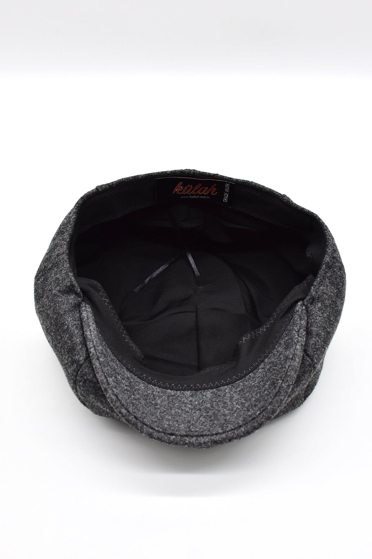 Erkek Dökümlü Kışlık Newsie Kasket Premium Irish Flat Cap Şapka