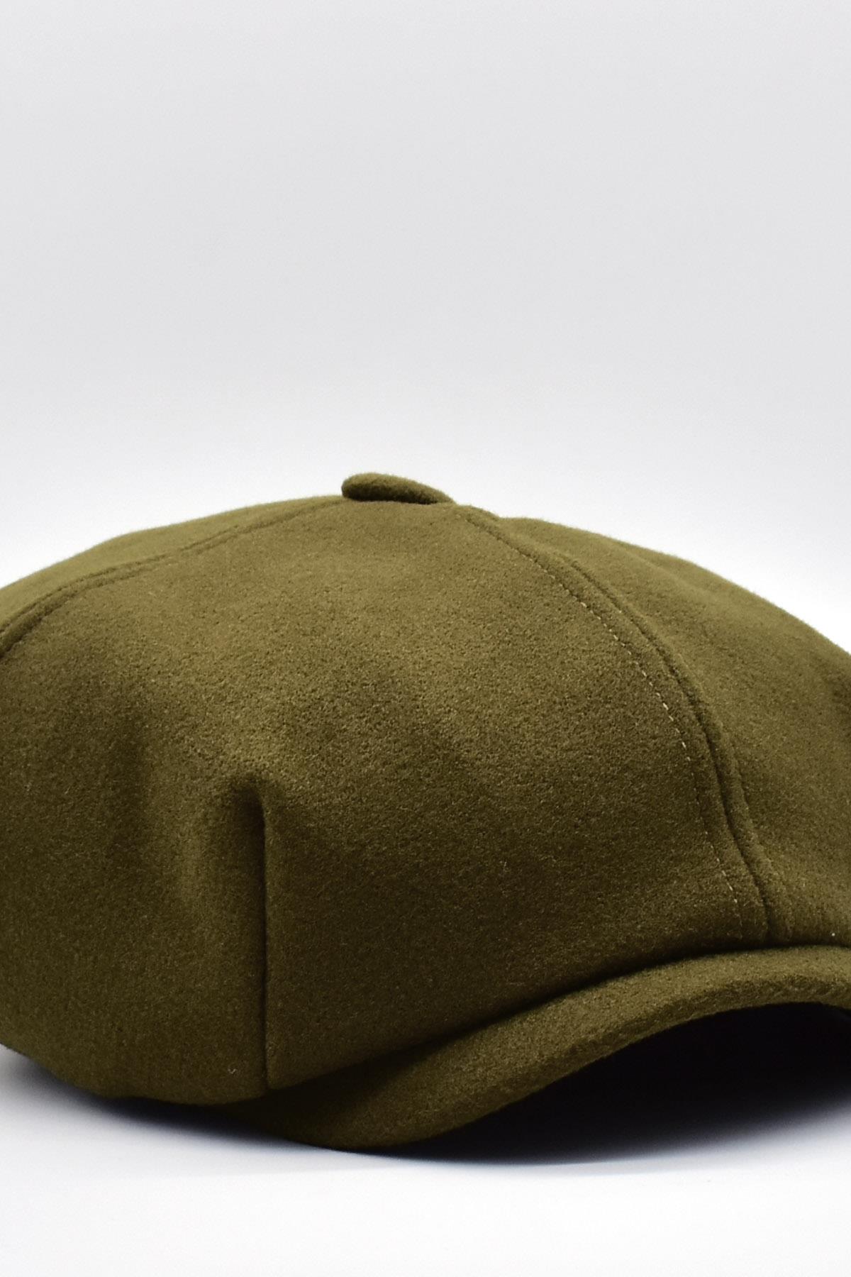 Erkek Dökümlü Kışlık Newsie Kasket Premium Irish Flat Cap Şapka