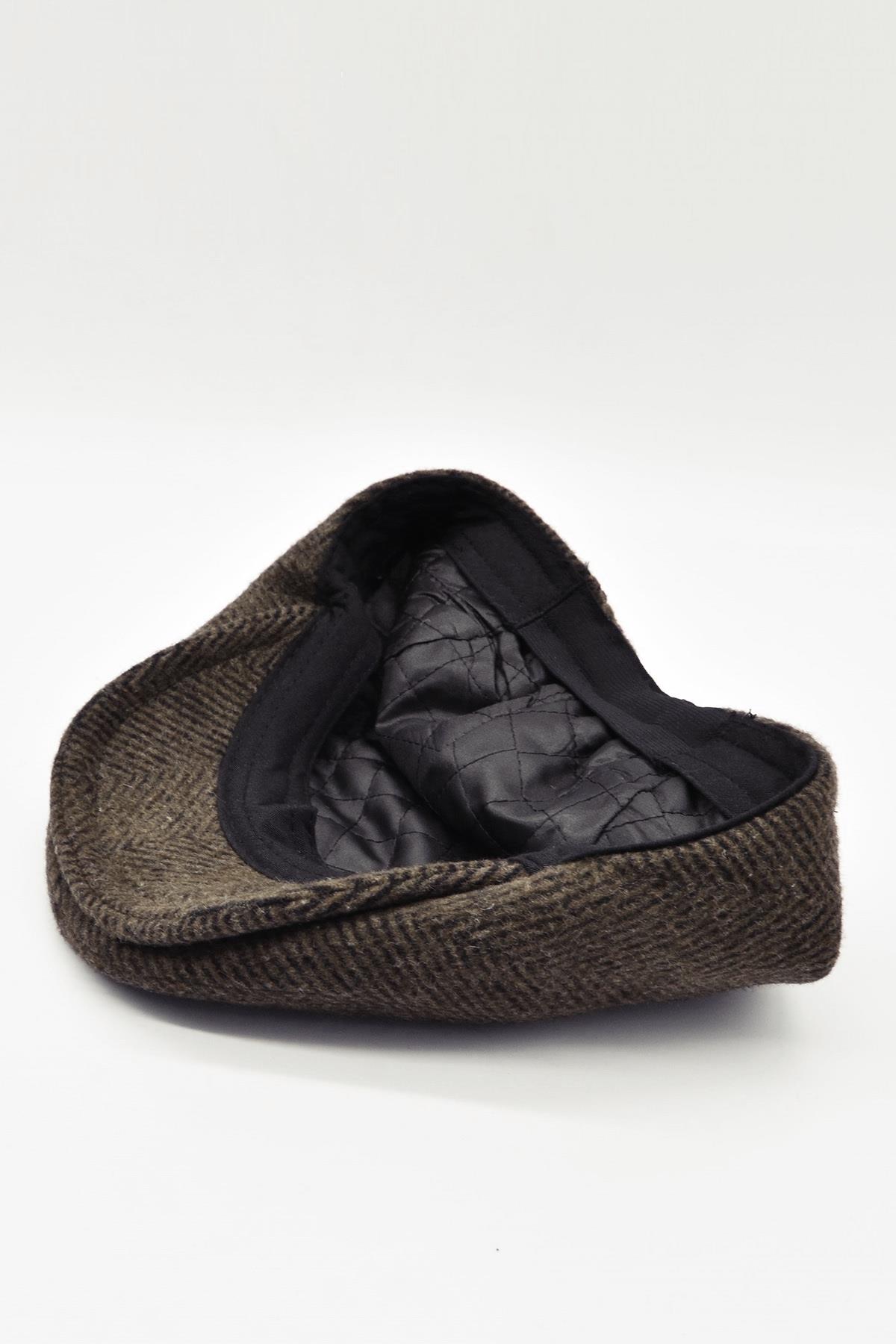 Erkek Flat Cap Kasket Şapka