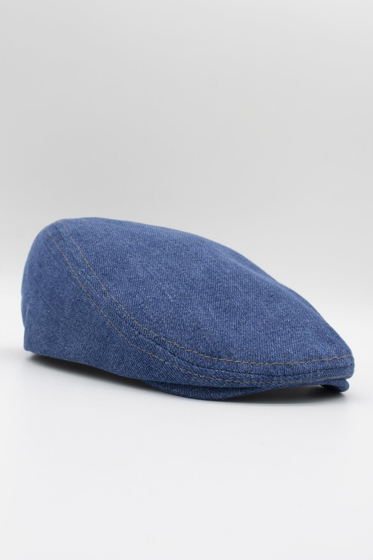 Erkek Kot Şapka Yazlık Denim  Kep