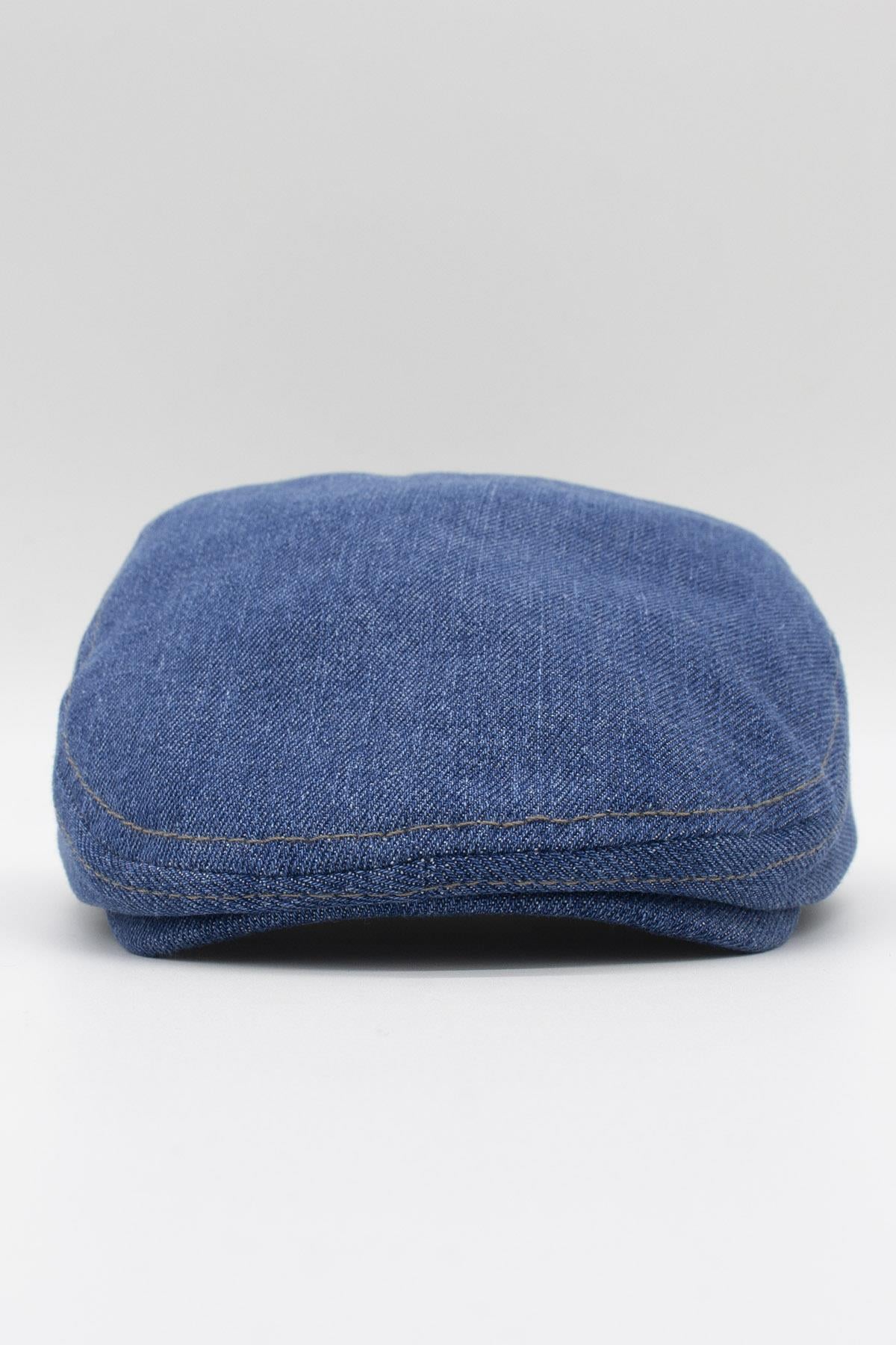 Erkek Kot Şapka Yazlık Denim  Kep