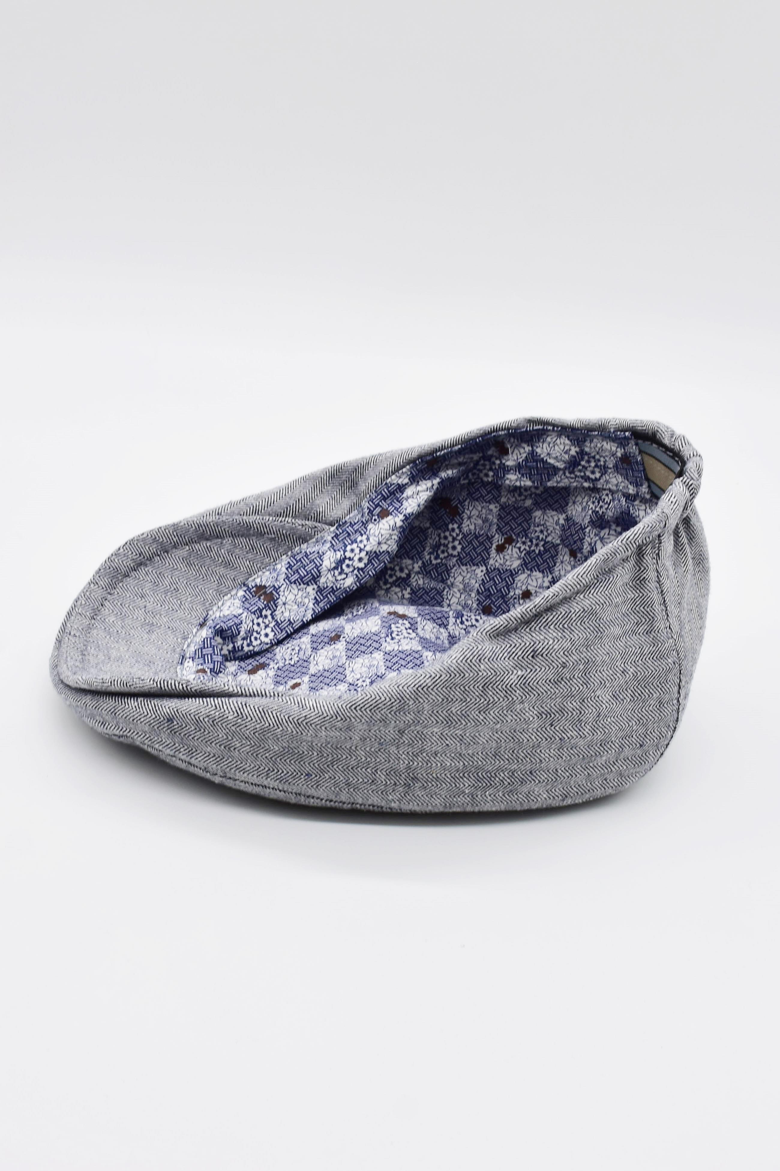 Erkek London Cap 100% Pamuk Gatsby Ivy Kasket Şapka Siyah