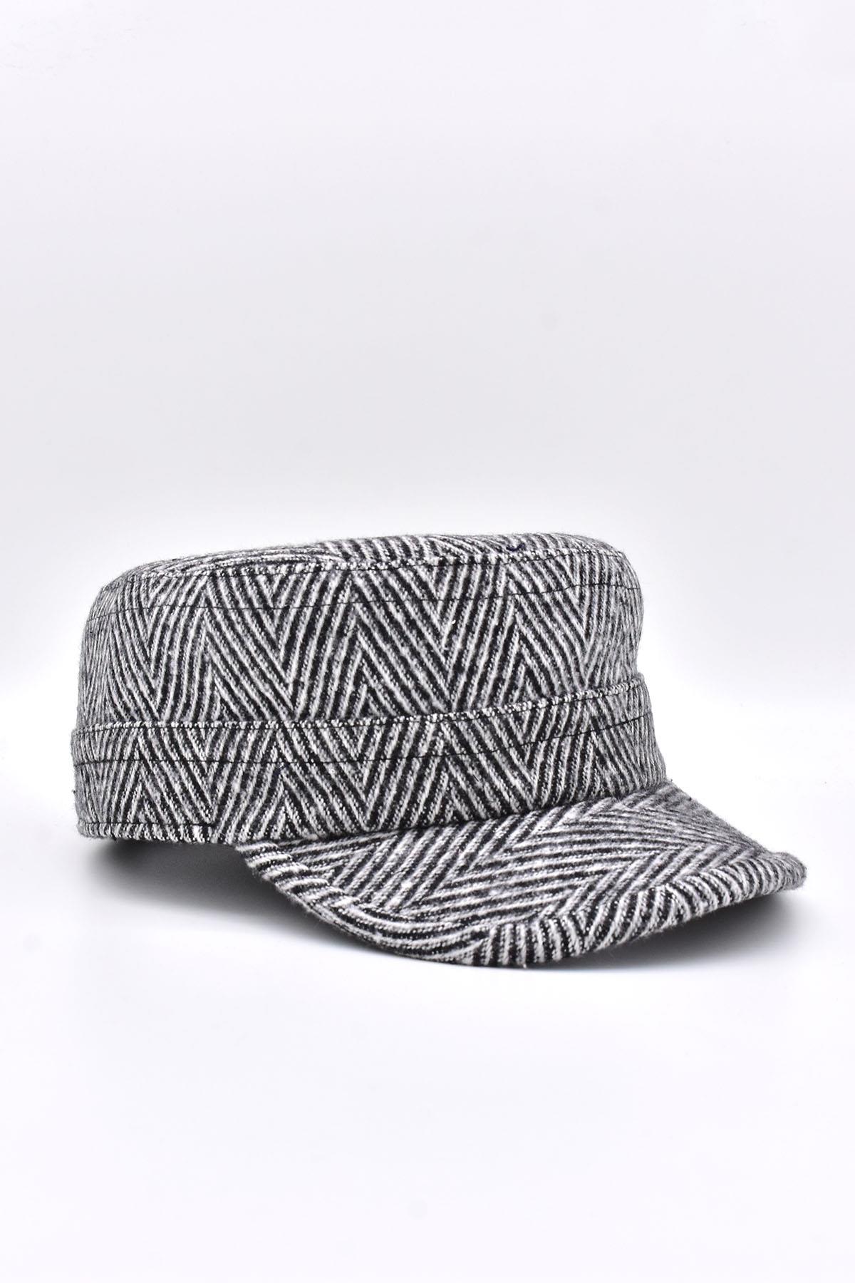 Erkek Yün Fidel Castro Şapka Wool Military Hat