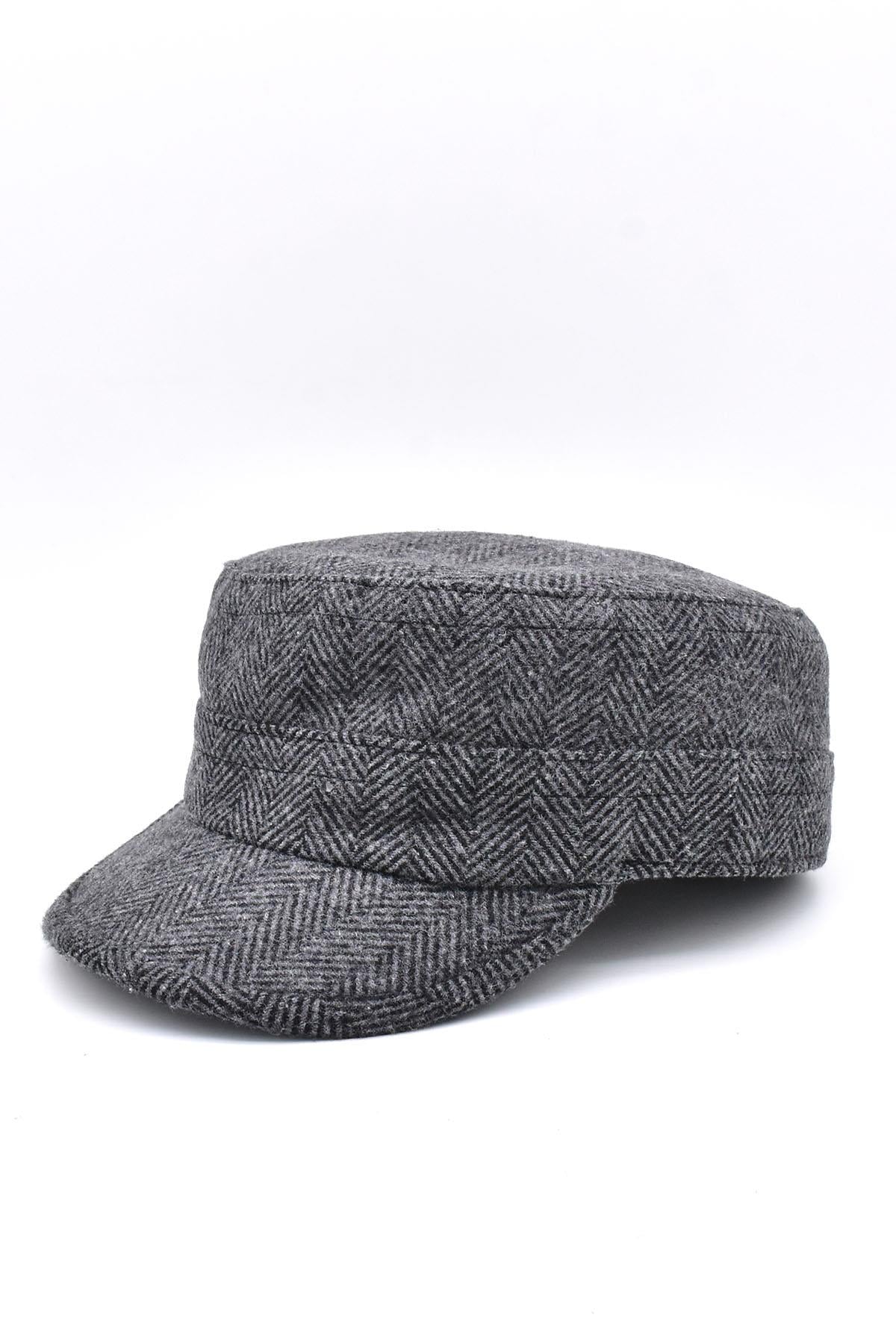 Erkek Yün Fidel Castro Şapka Wool Military Hat