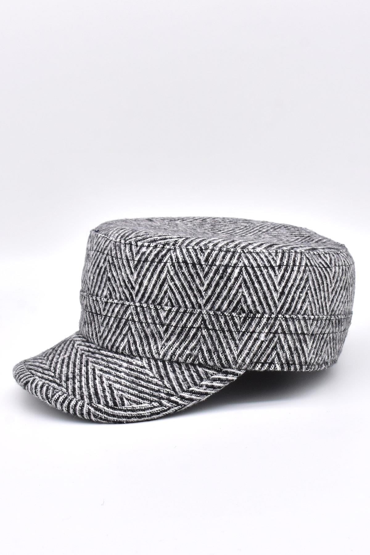 Erkek Yün Fidel Castro Şapka Wool Military Hat