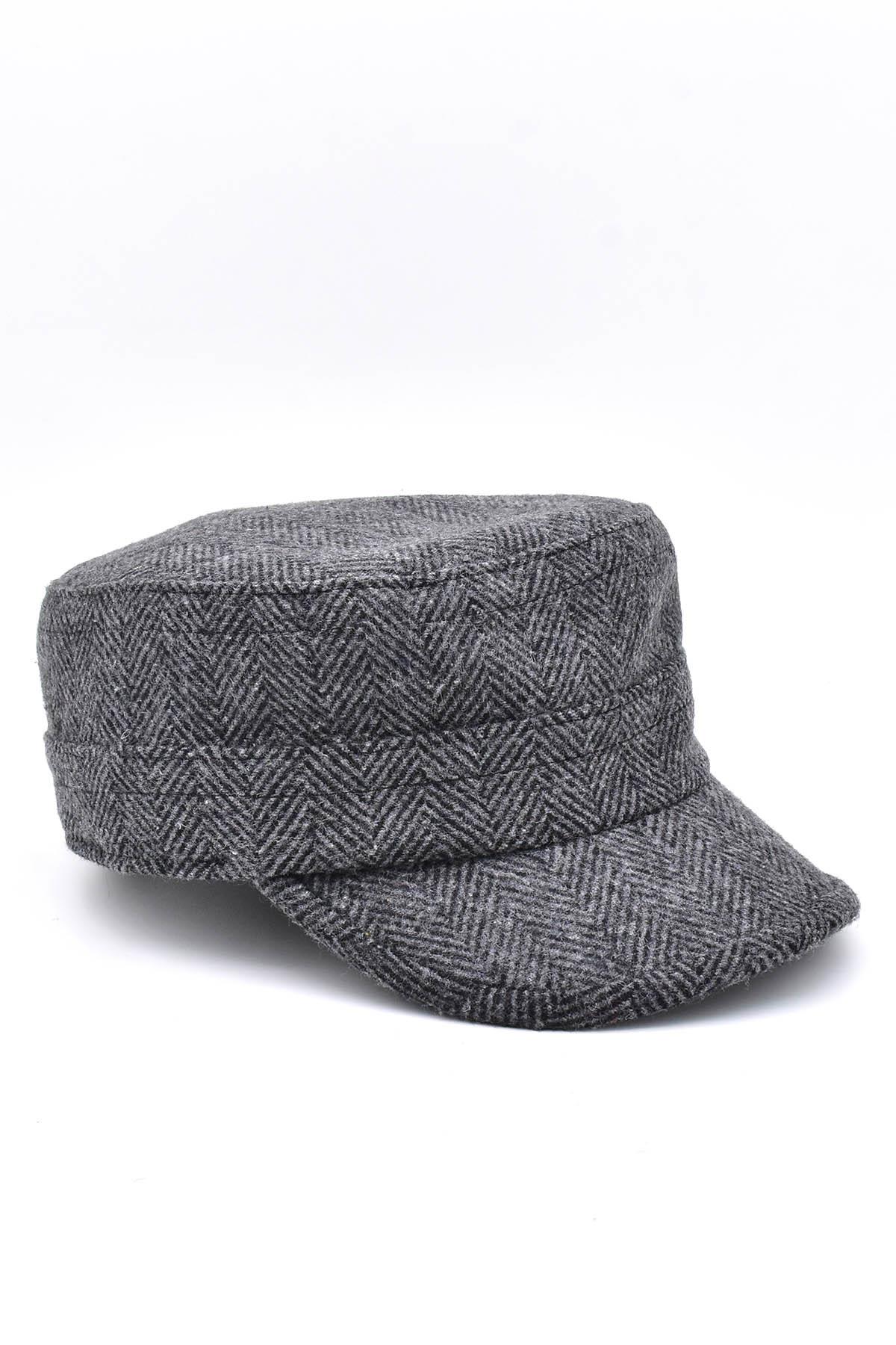 Erkek Yün Fidel Castro Şapka Wool Military Hat