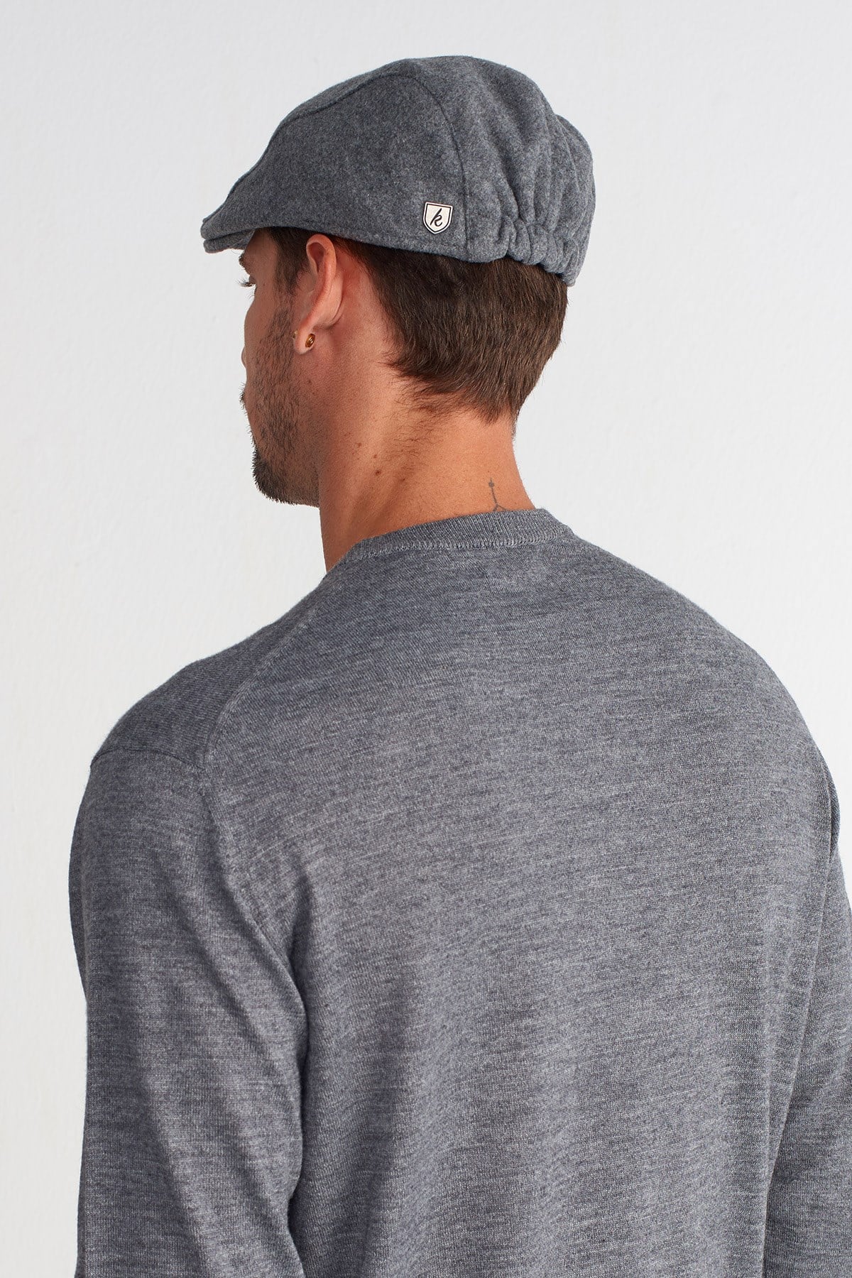 Erkek Yün Flat Cap Kasket Peaky Blinders Şapka