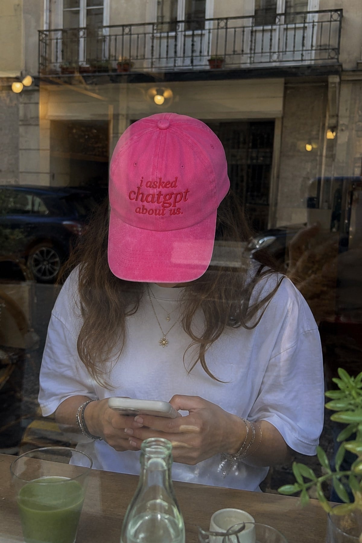 I Asked ChatGPT About Us Nakışlı Washed Dad Cap – Fuşya