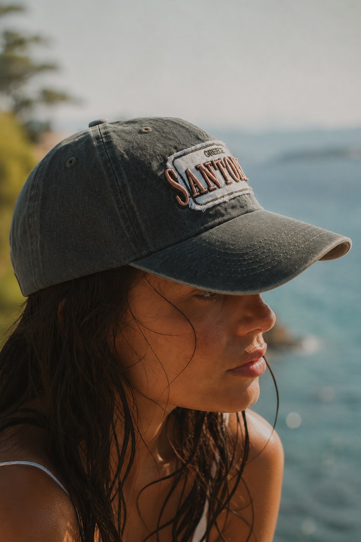 Island Club Cap™ — Santorini