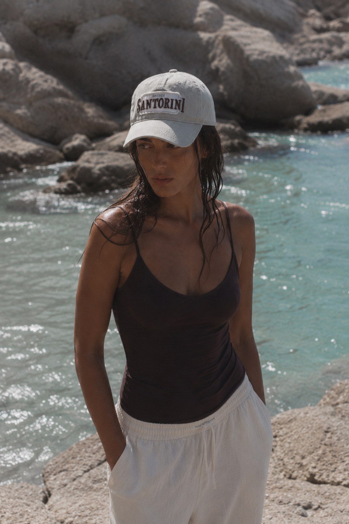 Island Club Cap™ — Santorini