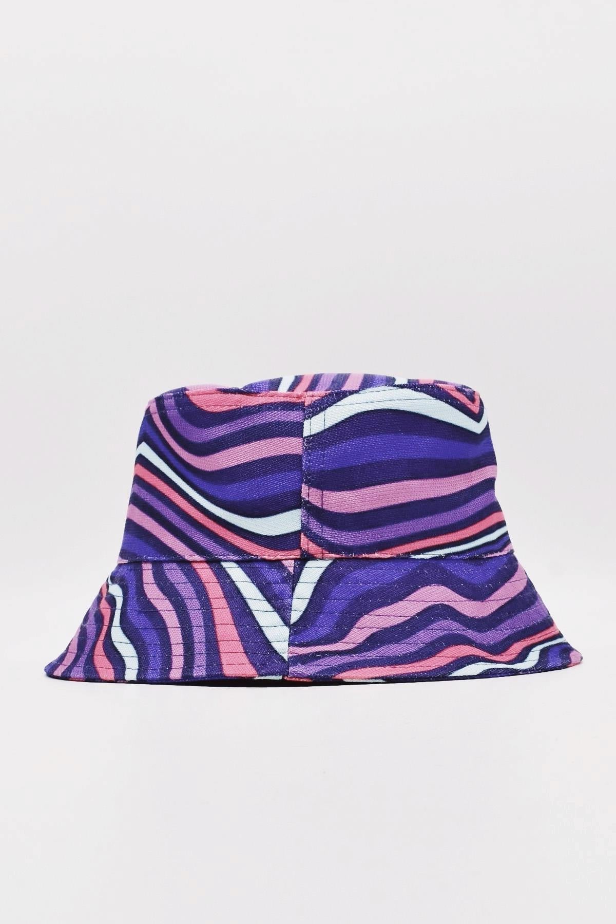 Kadın Uv Korumalı Balıkçı Bucket Lila Şapka