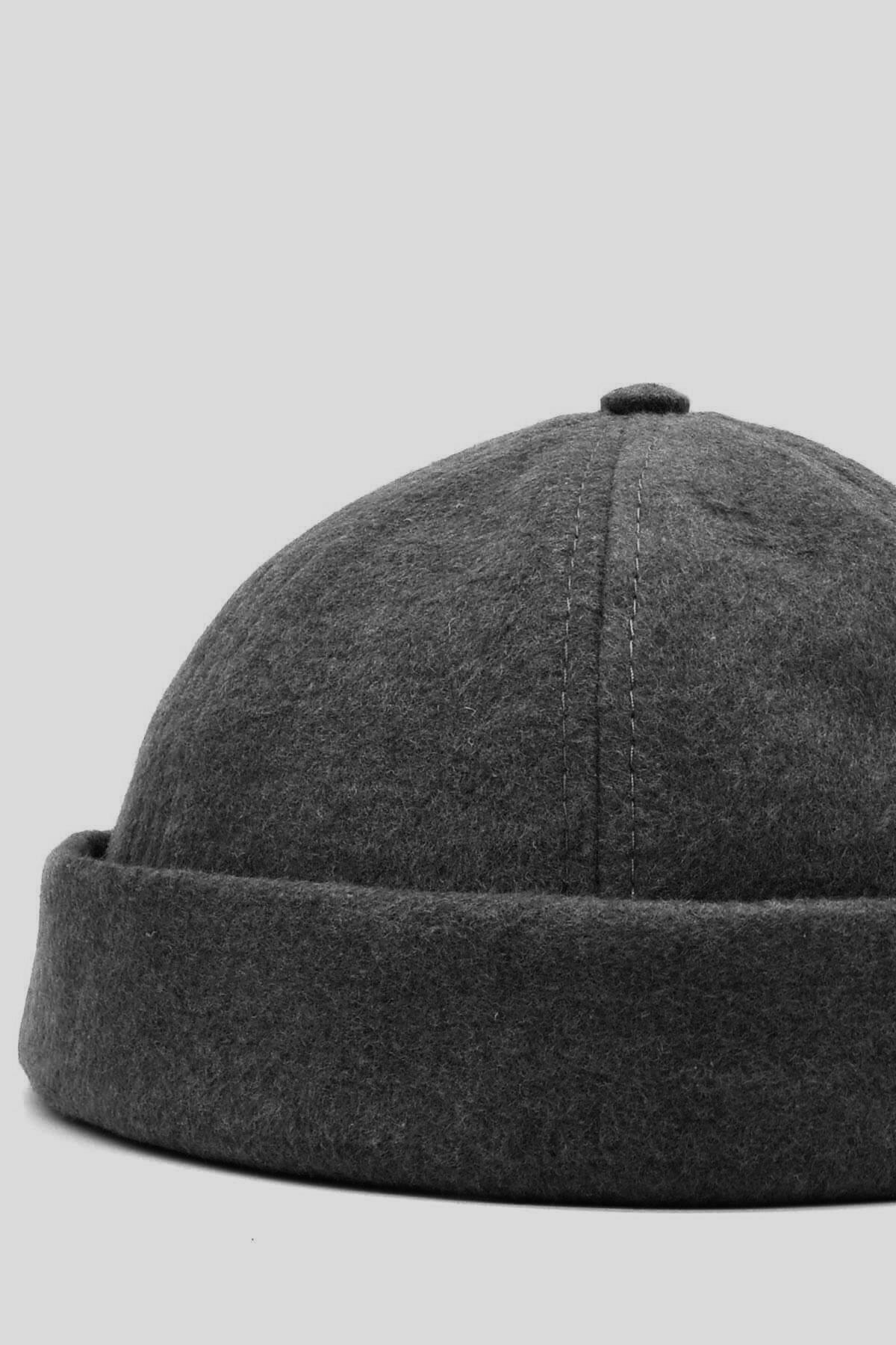 Trend Winter Retro Hip-Hop Docker Hat Anthrachite