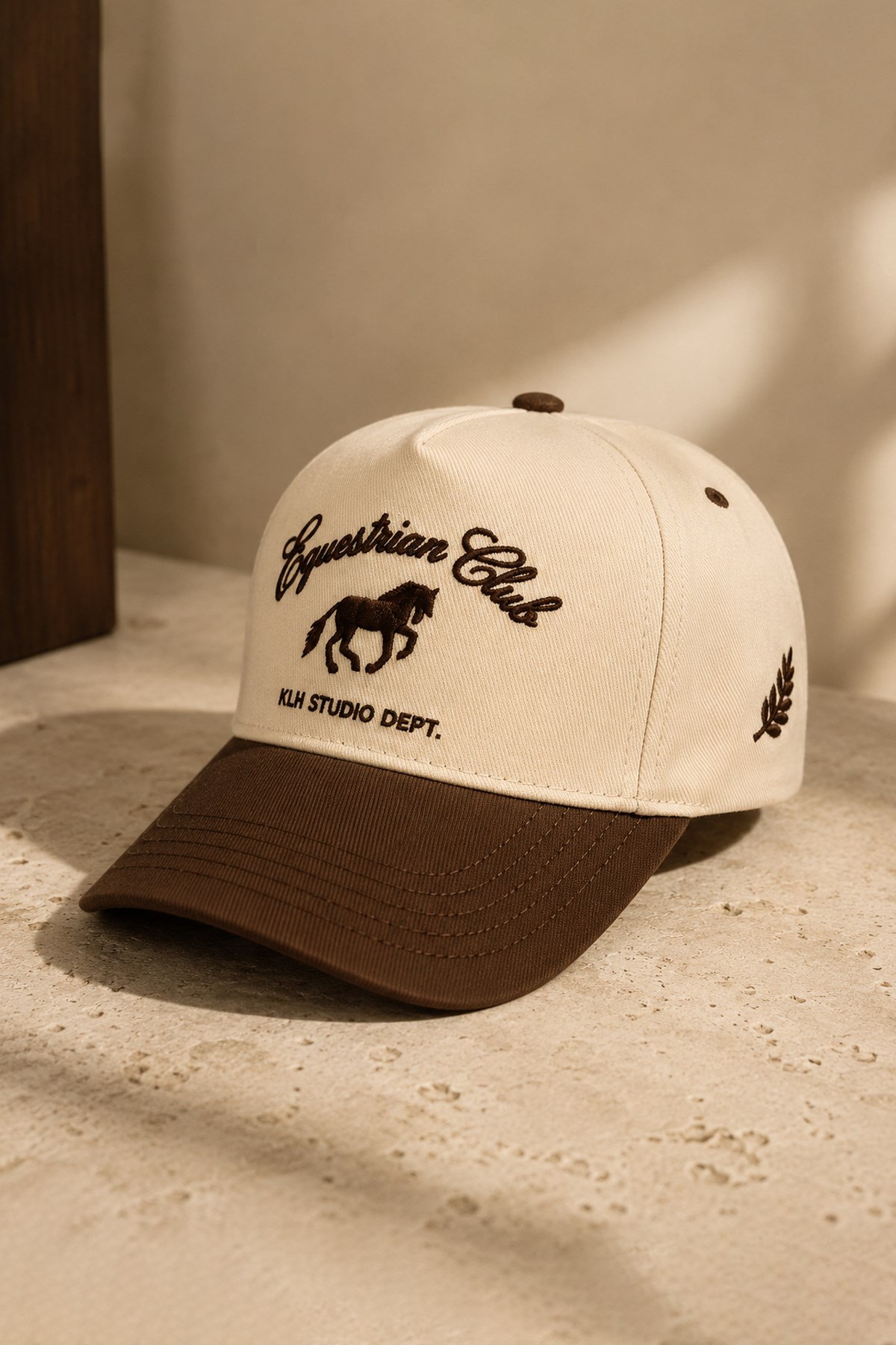 KLH Studio Dept. Equestrian Club Kontrast Siperli Şapka | Unisex - Ayarlanabilir