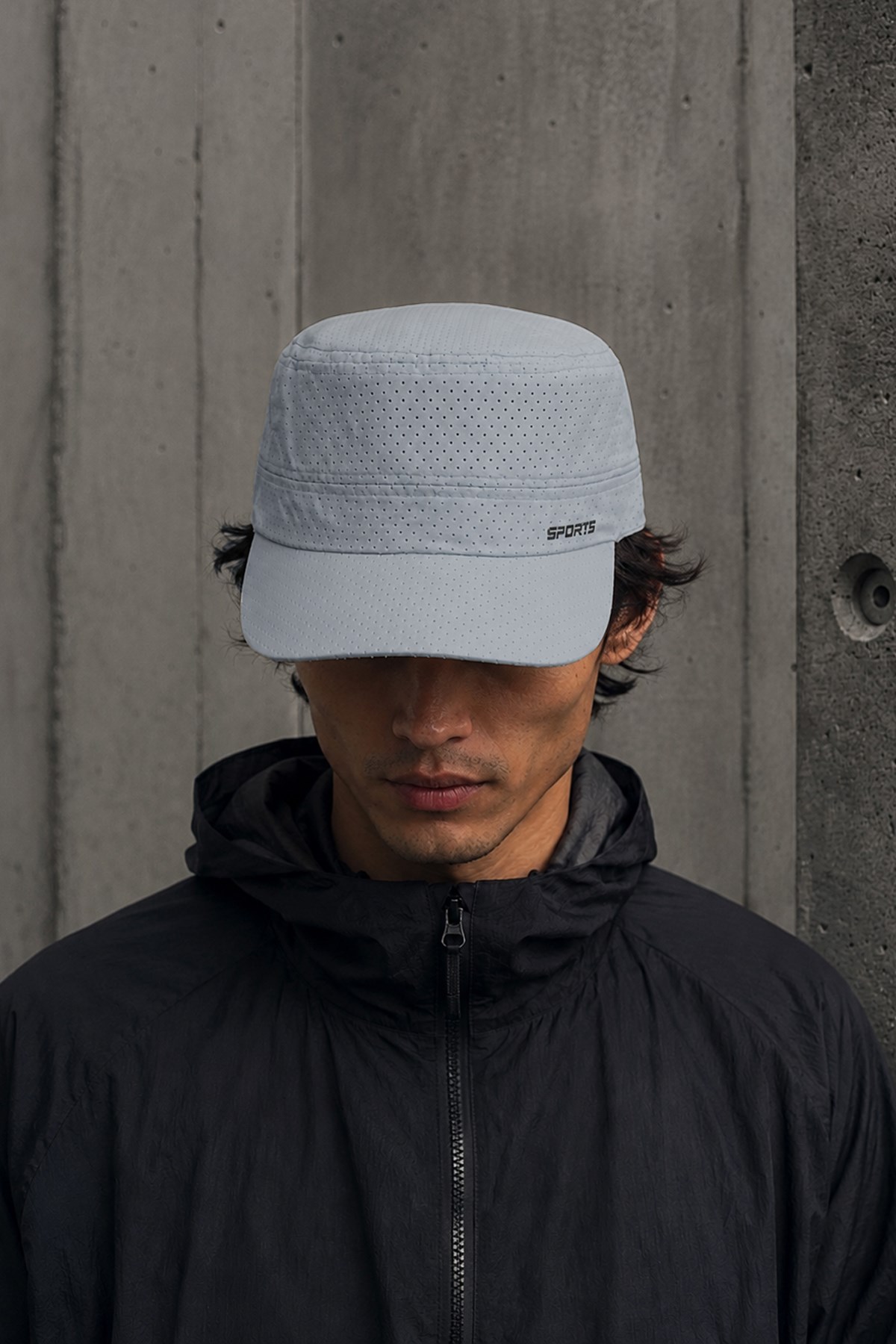 Micro Air Technical Stone Gray Cap – Nefes Alan Hafif Şapka