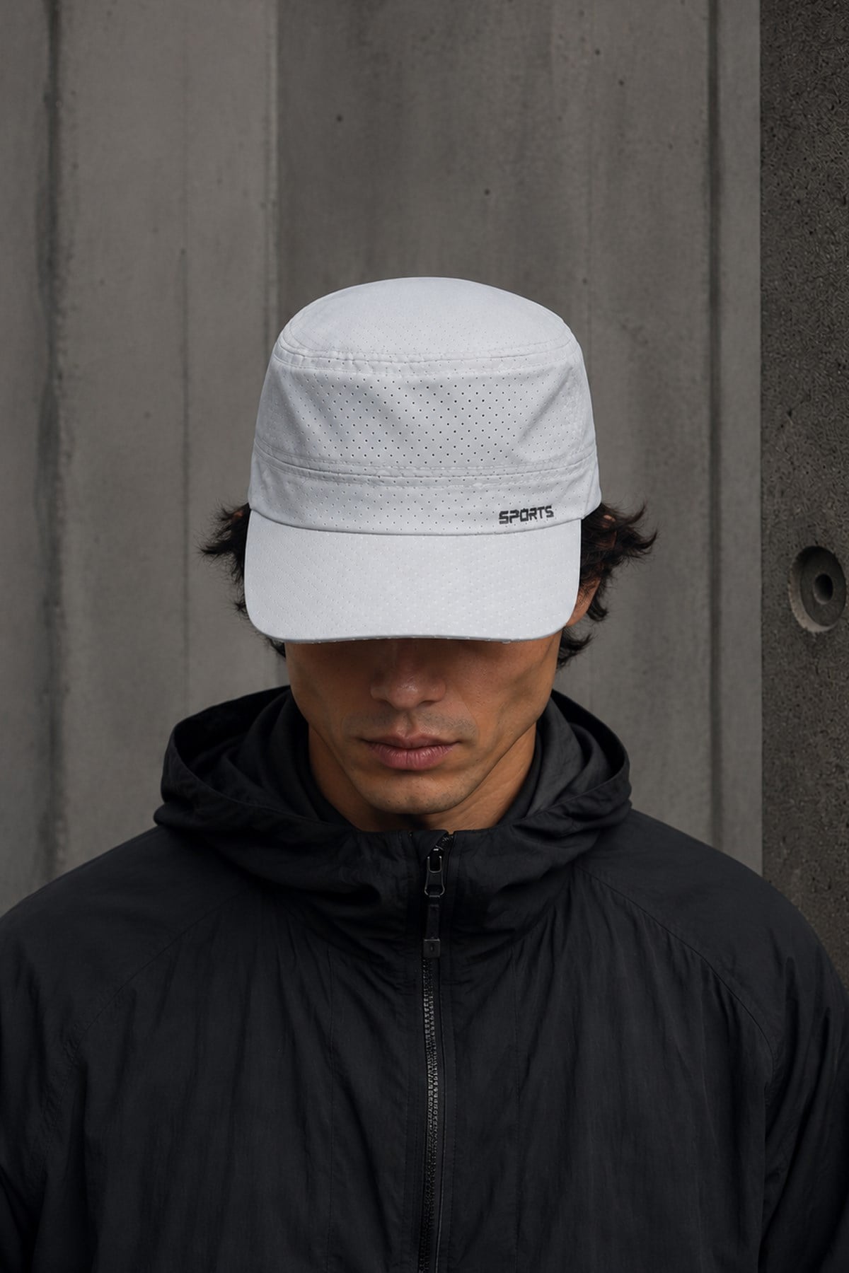 Micro Air Technical Stone White Cap – Nefes Alan Hafif Şapka