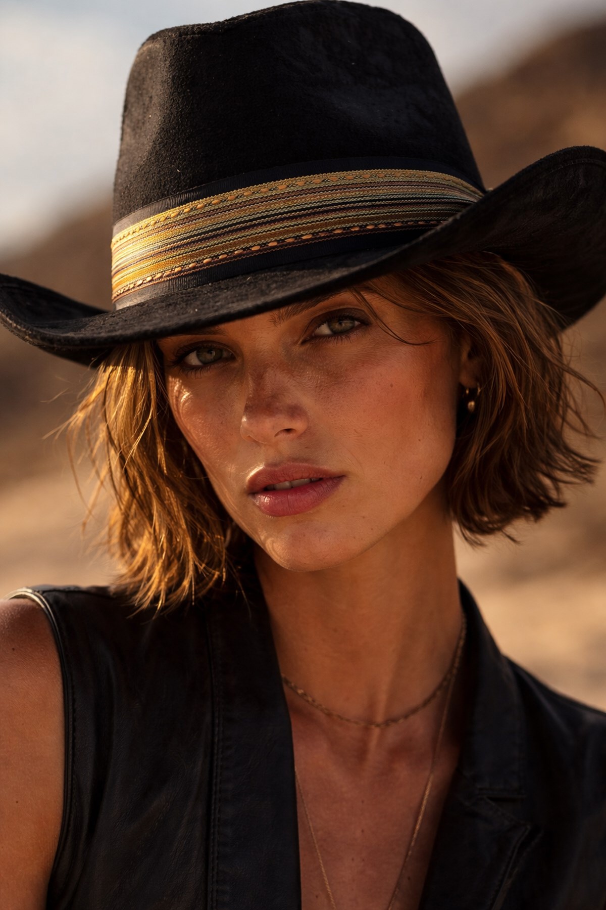 Nomad Western Şapka - Outlaw Black