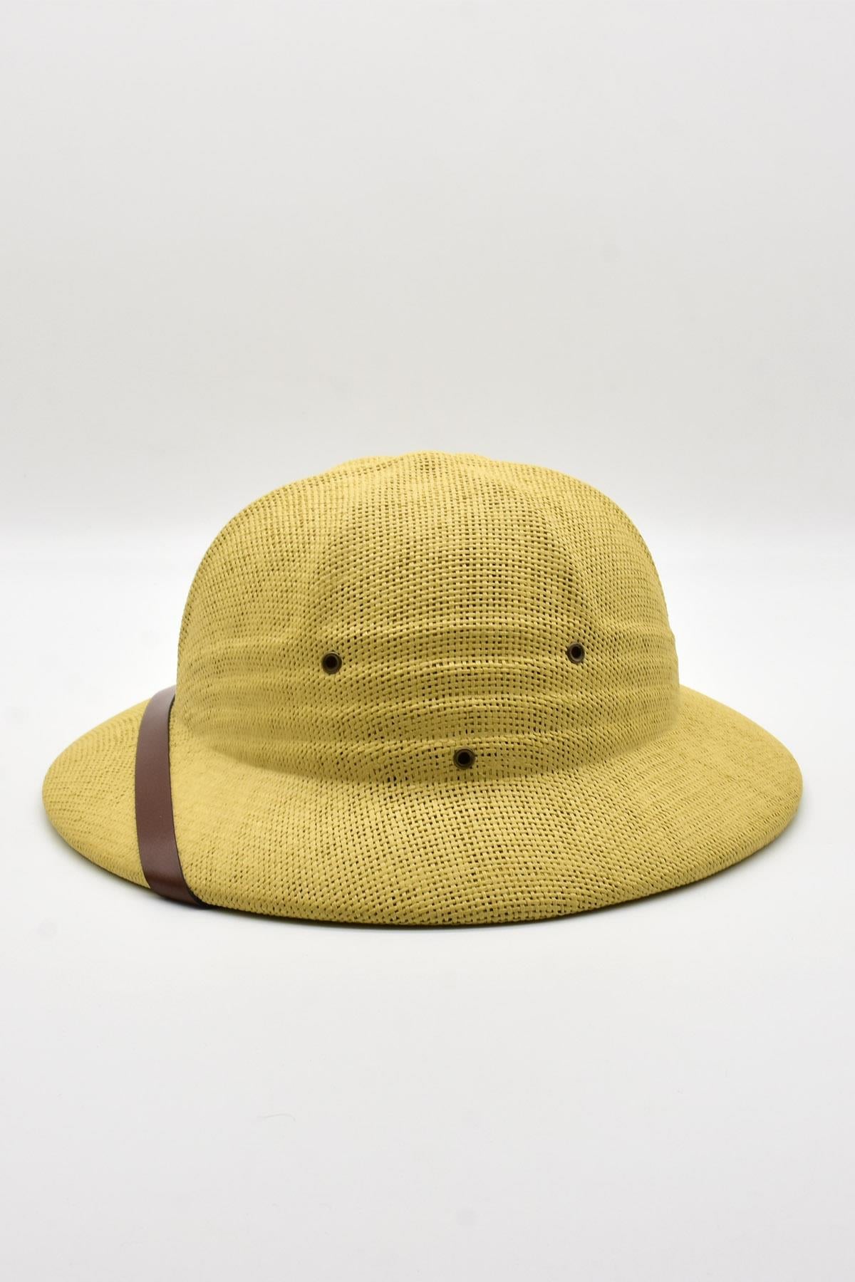 Premium Safari Explorer Şapka Unisex Ayarlanabilir Hasır Kask
